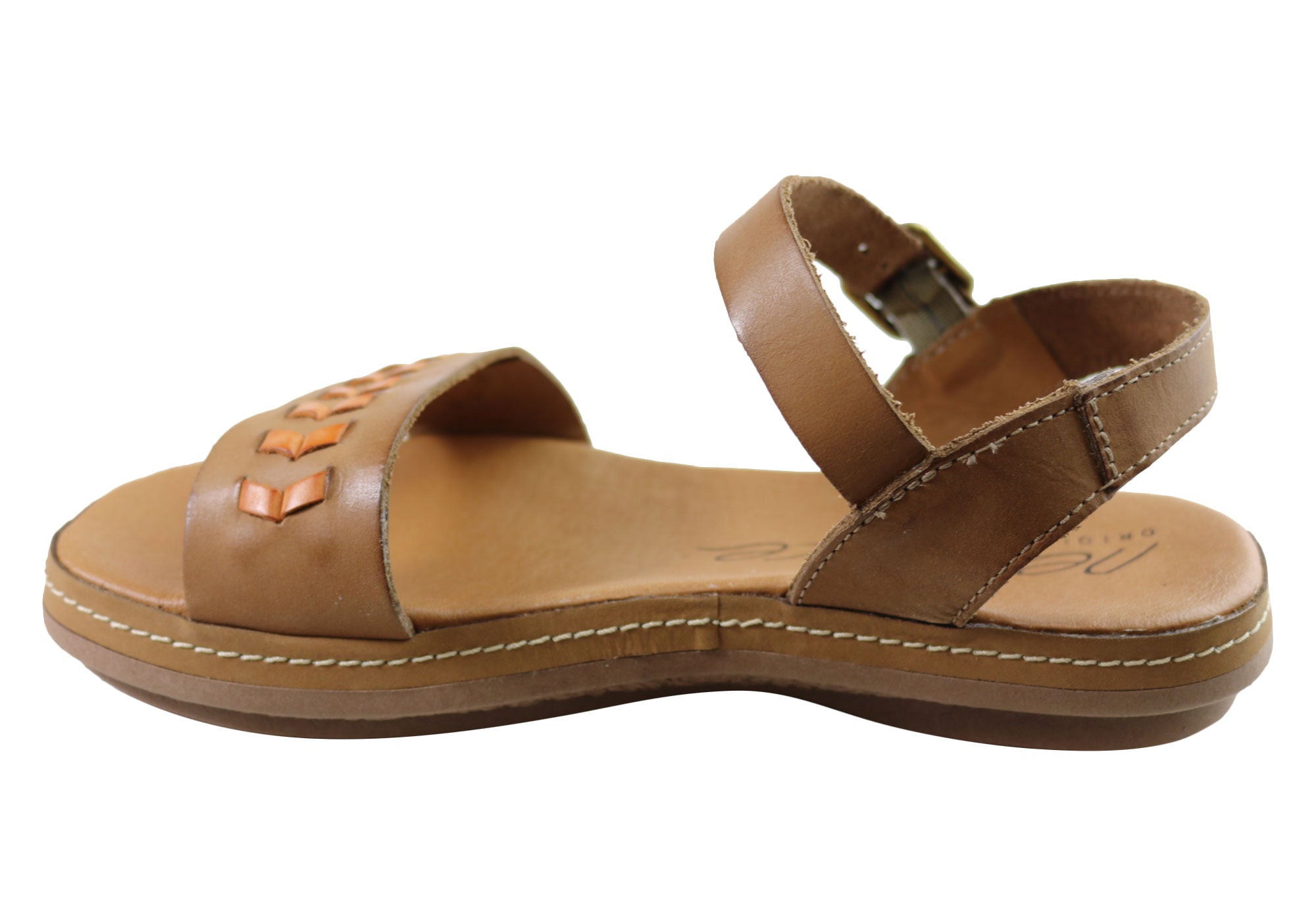 New Face Paradise Women's Comfortable Leather Sandals - Handmade in Brazil - Perfect for Beach, Vacation & Summer Outfits