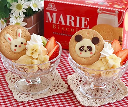 Premium Japanese MORINAGA Cookies Assortment - Marie, Choice, Moonlight & Chocolate Chip (8-Pack, 2 of Each) | Authentic Japanese Snacks for Gifts, Tea Time & Office Treats