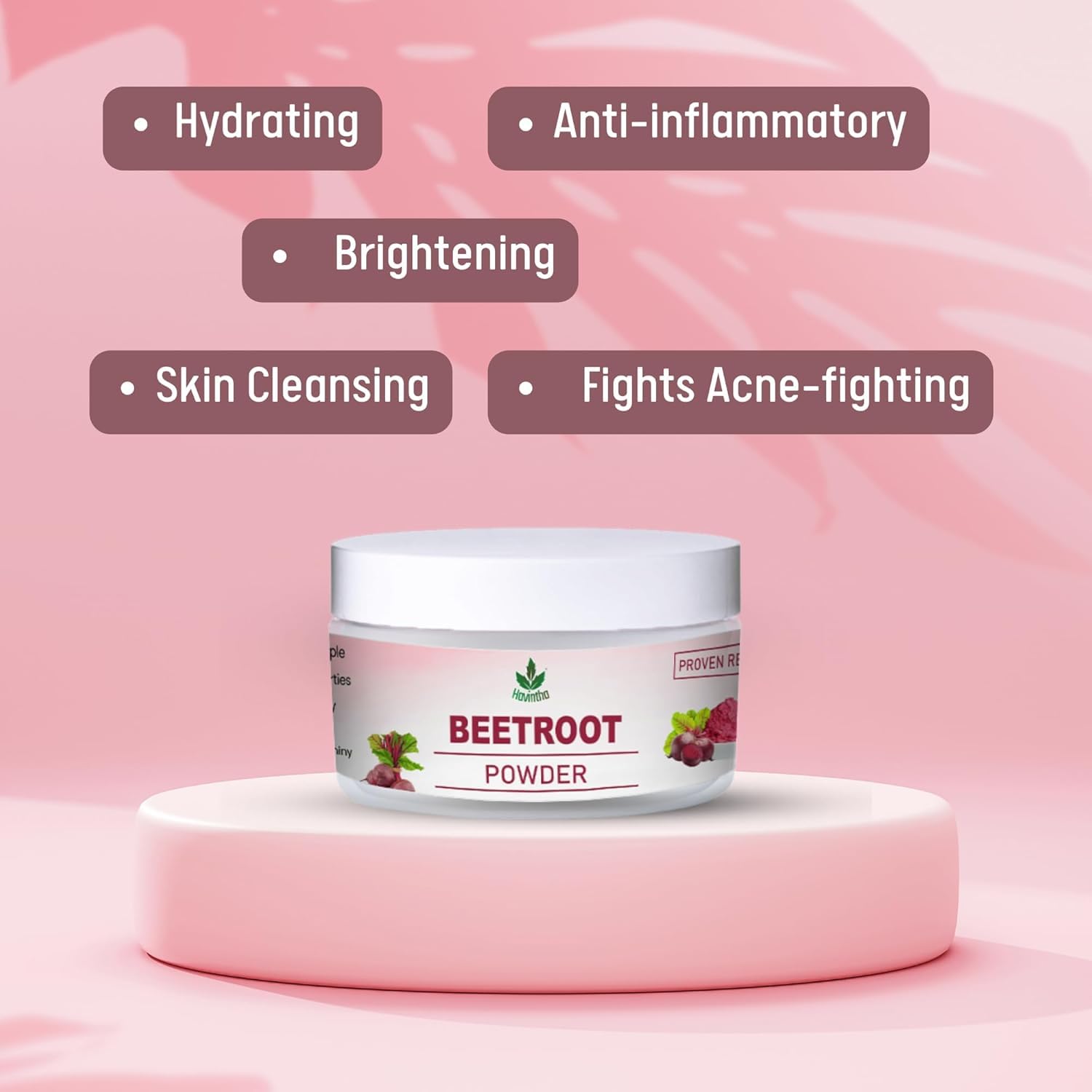 Organic Beetroot Powder for Skin, Face & Hair Care | 100g Natural Vegan Superfood | DIY Face Masks, Smoothies & Beauty Recipes | Glow Boost & Anti-Aging Solution