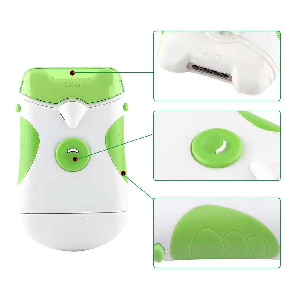 Electric Nail Clipper & Trimmer - Professional Manicure Kit for Fingernails & Toenails | Rechargeable Nail File & Cutter for Men, Women & Adults | Perfect for Home, Travel & Salon Use