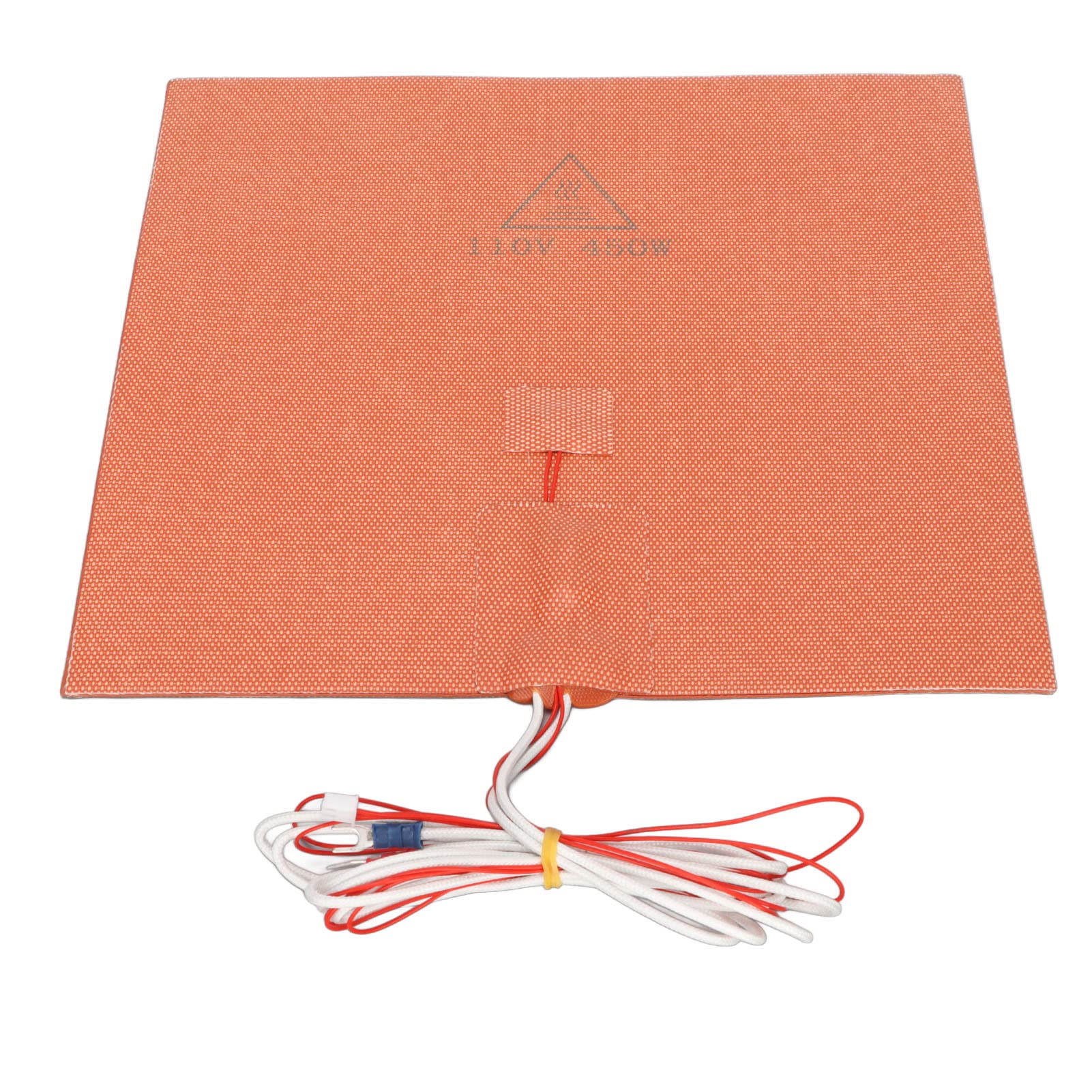 450W Silicone Heater Pad with Adhesive Backing - 250x250mm Heating Plate for VORON2.4 3D Printer Heated Bed | Perfect for 3D Printing, DIY Projects & Home Workshop Use