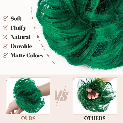 Messy Bun Hair Piece for Women - Synthetic Hair Extensions for Quick & Easy Updos - Perfect for Weddings, Parties & Everyday Styling