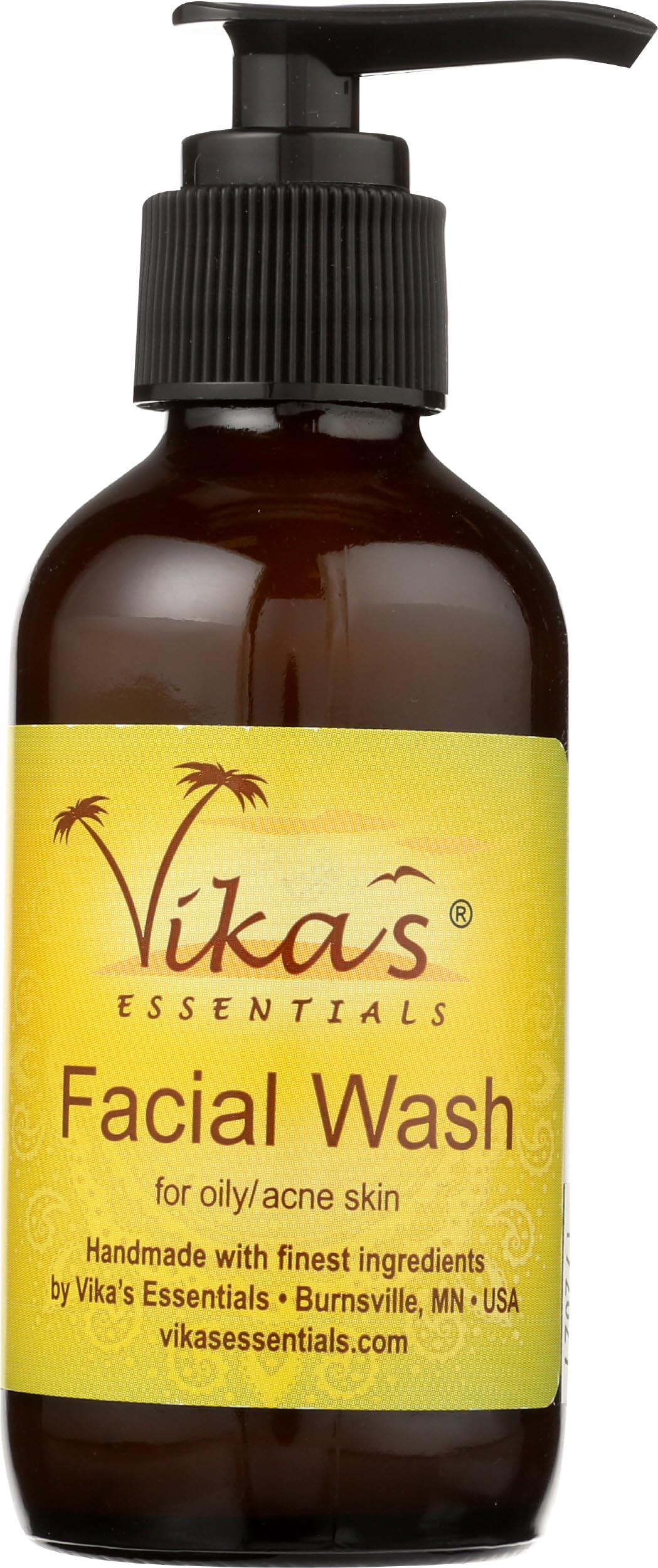 Vika's Essentials Oil Control Facial Cleanser for Oily & Acne-Prone Skin - Deep Pore Cleansing & Shine Reduction - Perfect for Daily Skincare Routine & Morning/Evening Wash