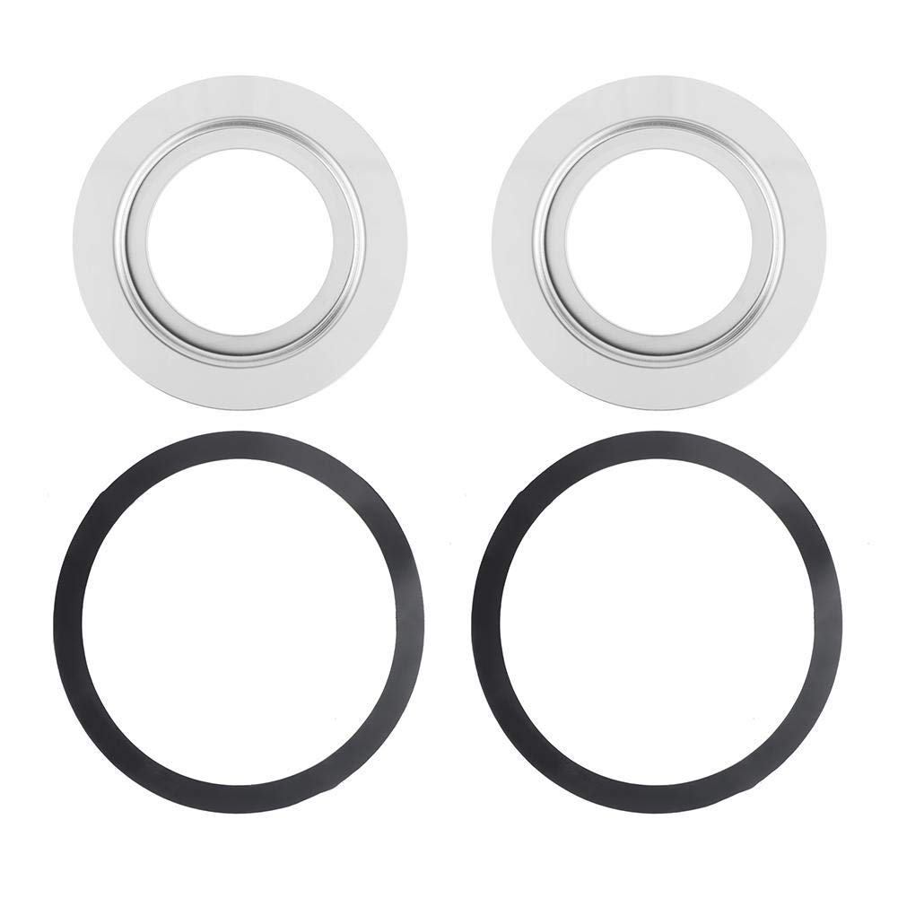 Fdit Garbage Disposal Adapter Kit - 180mm to 114mm Silicone Gasket & Installation Accessories for InSinkErator, GE, WasteKing - Easy Food Waste Disposer Replacement for Kitchen Sink Drain Maintenance (Perfect for Home Renovation & DIY Plumbing Projects)
