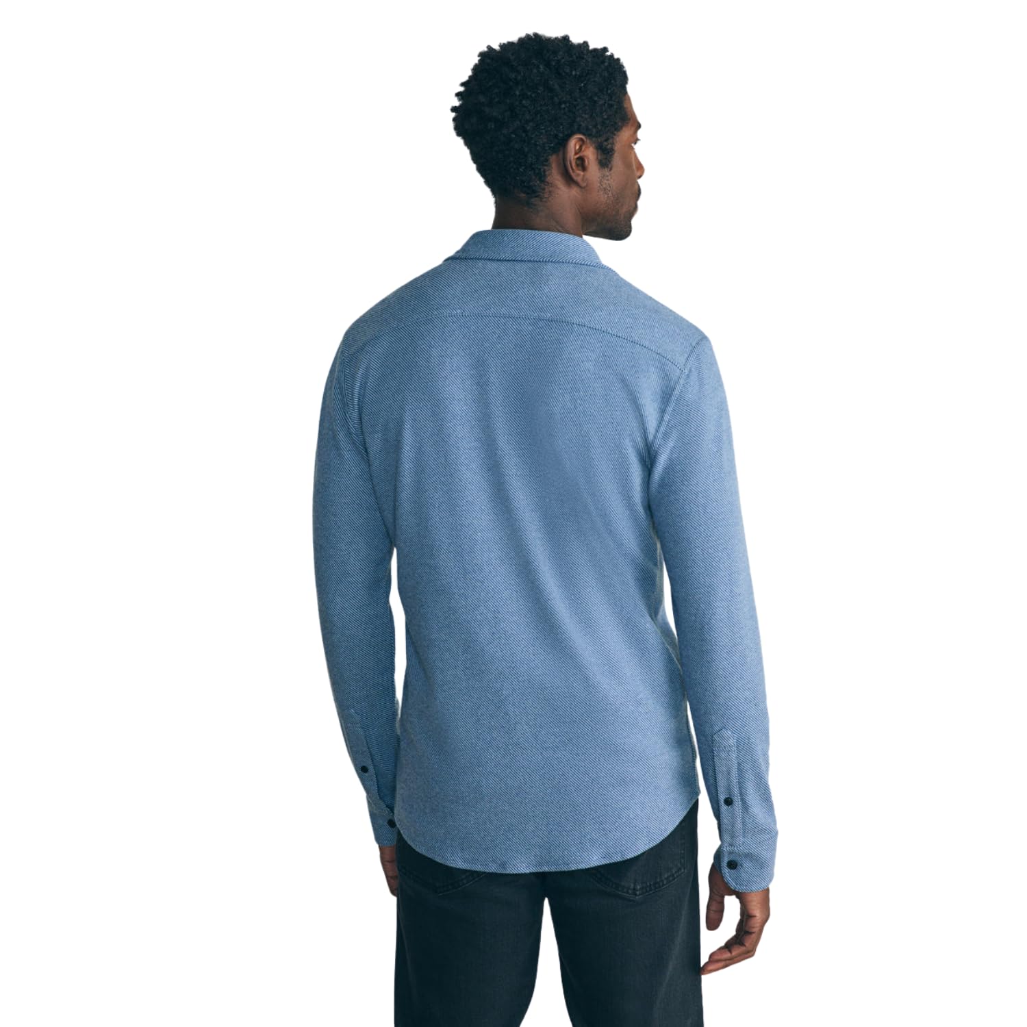 Faherty Men's Legend Sweater Shirt - Premium Cotton Blend Long Sleeve Pullover for Casual Wear, Outdoor Activities & Layering in Fall/Winter