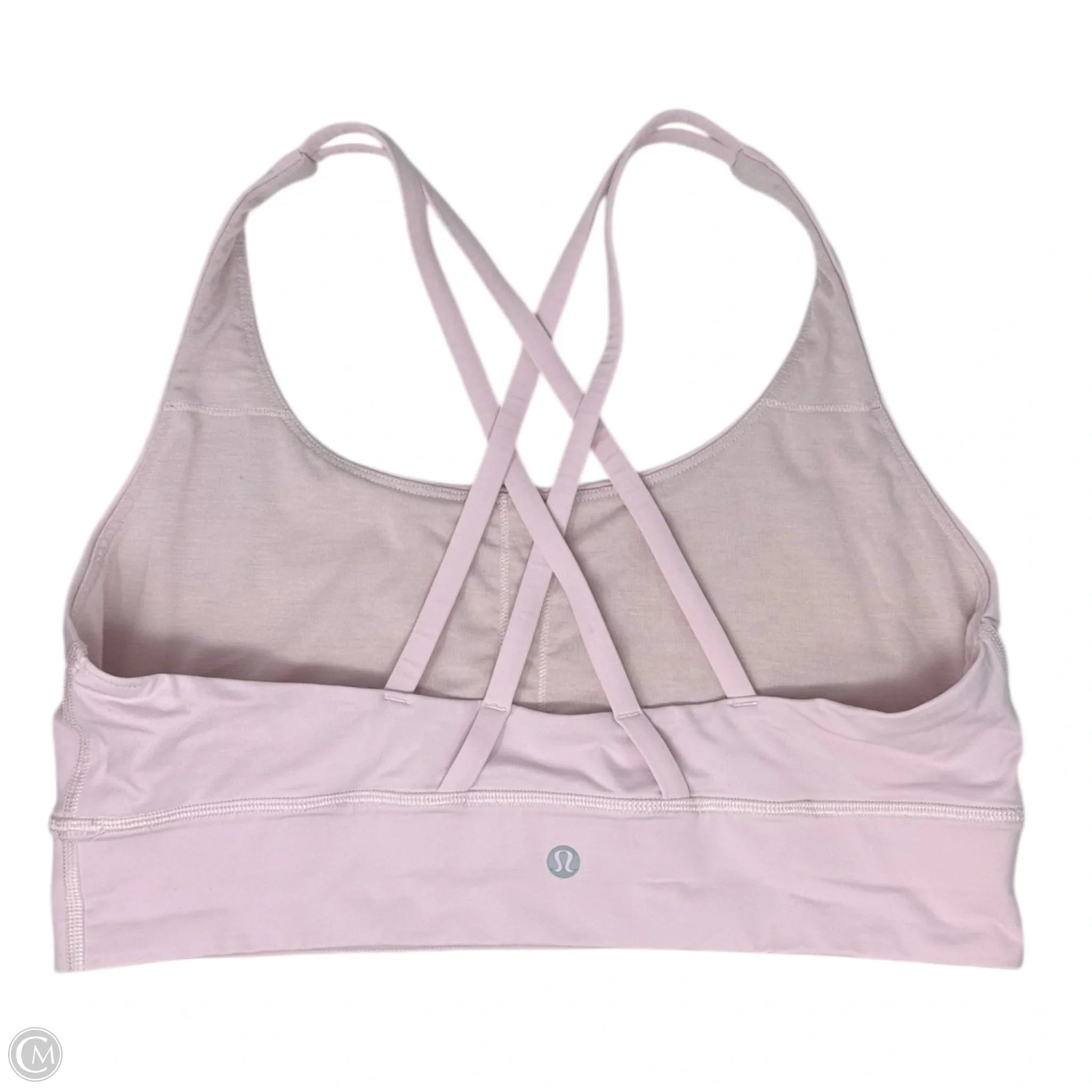 Lululemon Pink Athletic Sports Bra Size 12 - High Support Workout Bra for Running, Yoga & Gym