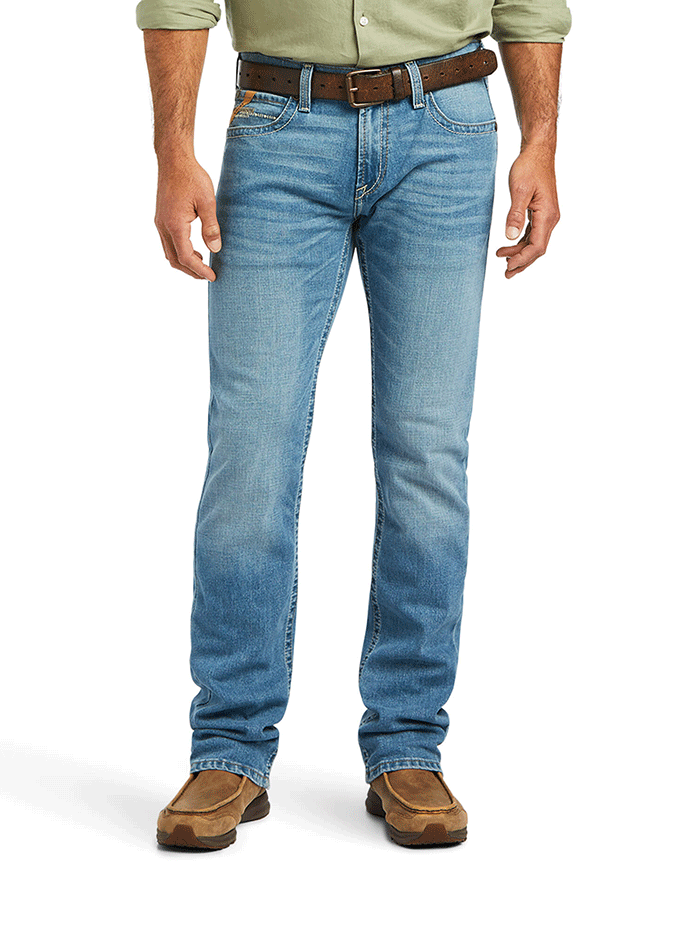Ariat Men's M7 Slim Stretch Julian Straight Jean Hartwell - Comfortable Work & Casual Denim Pants for Riding, Outdoor Activities & Everyday Wear