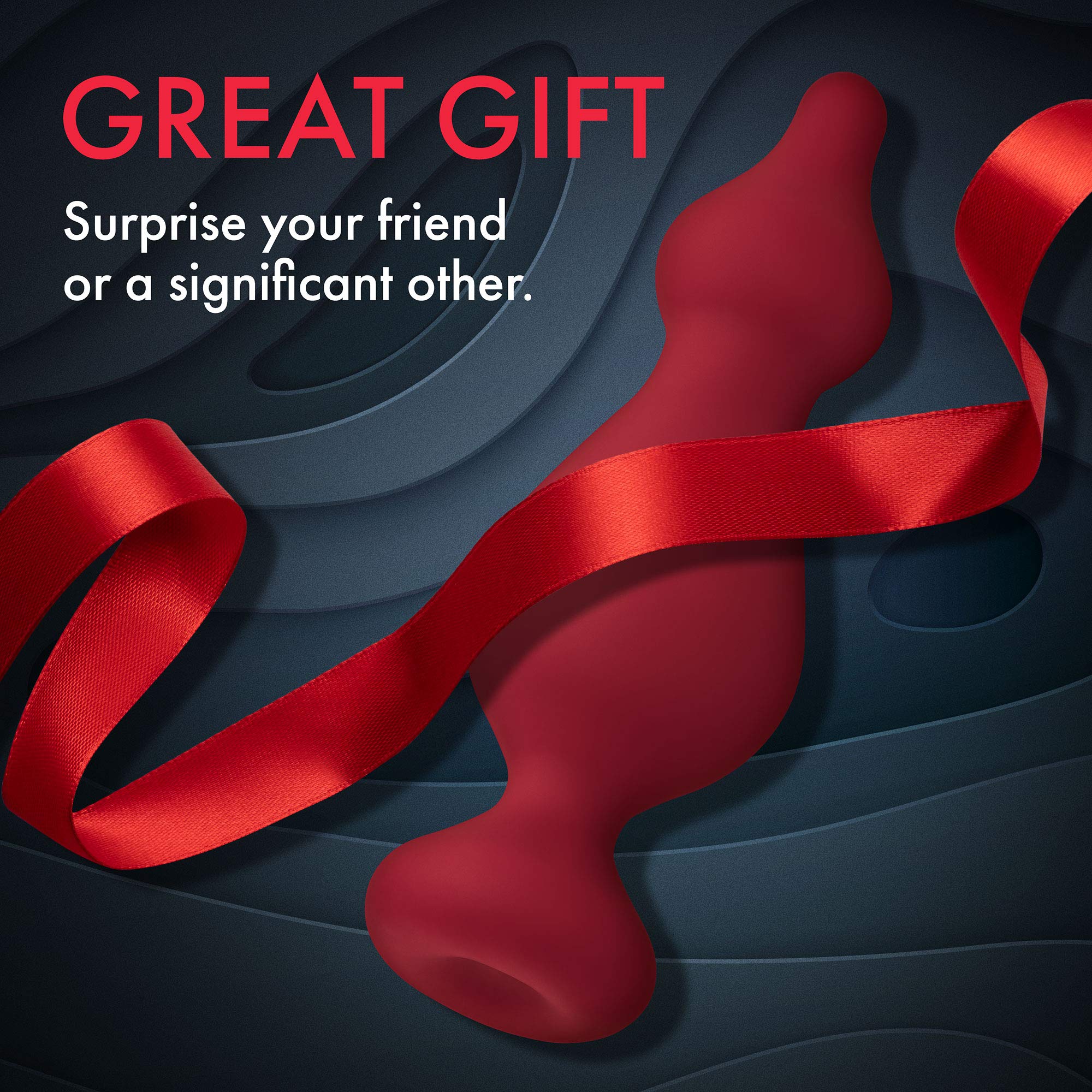 Forto F-30 Pointer Anal Plug - Premium Silicone Butt Plug for Women & Men - Prostate Massager with Curved Base - Smooth, Waterproof & Body Safe Adult Sex Toy - Perfect for Solo Play, Couples & BDSM Exploration