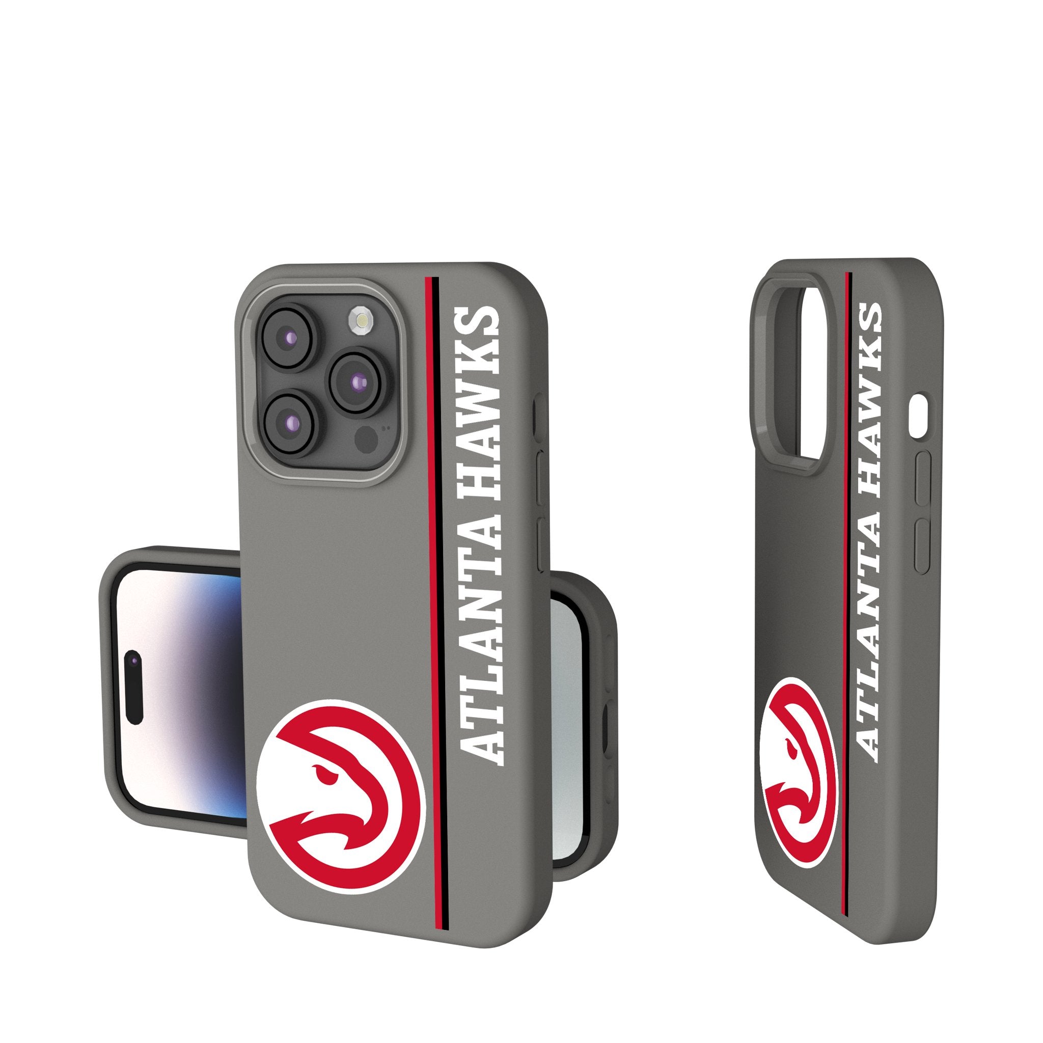 Atlanta Hawks NBA Team Soft Touch Phone Case - Durable Protective Cover for iPhone & Samsung - Perfect for Fans & Game Day Support