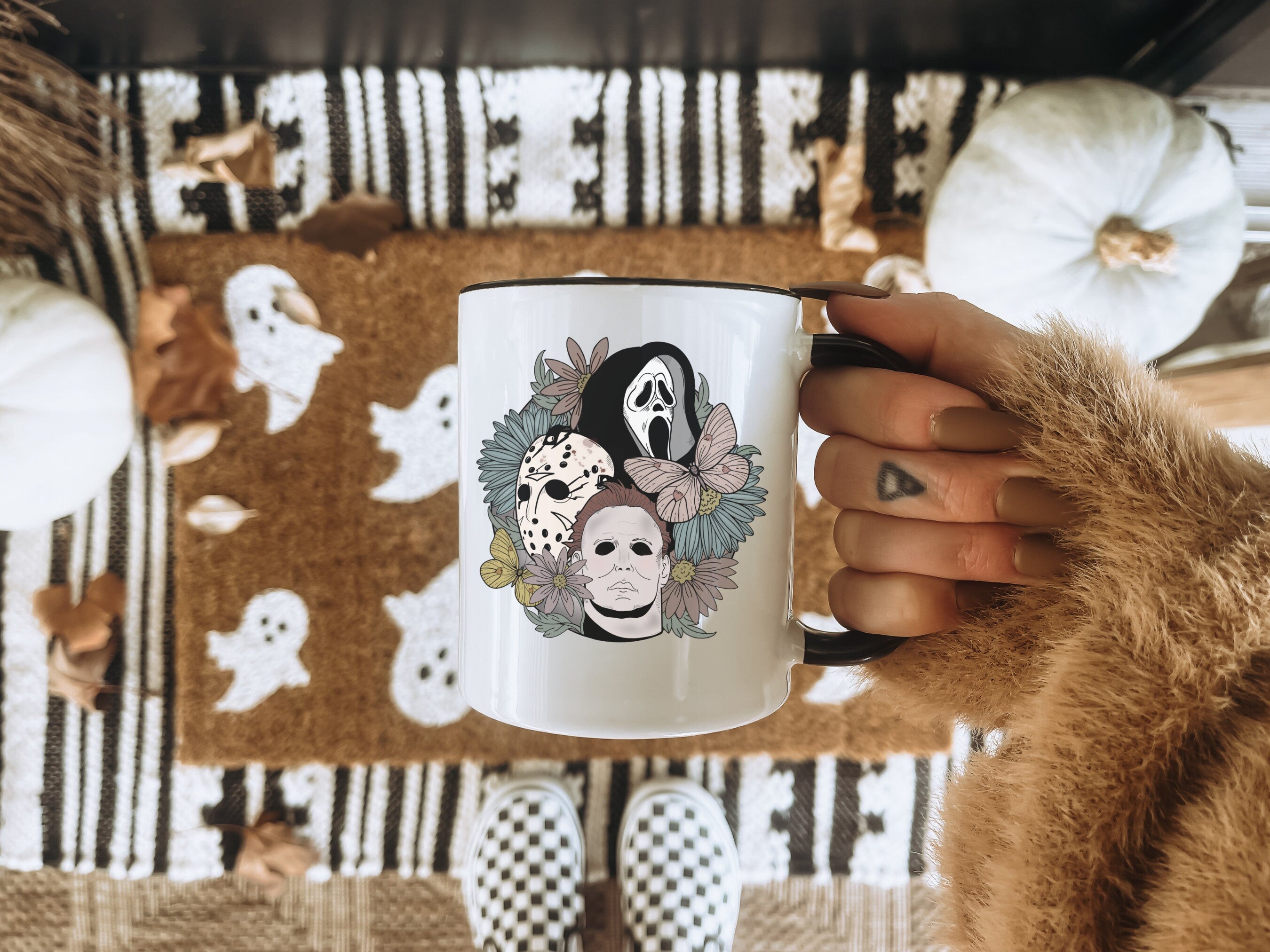Serial Killer 15 oz Coffee Mug - Unique Novelty Gift for True Crime Fans - Perfect for Home, Office or Halloween Decor