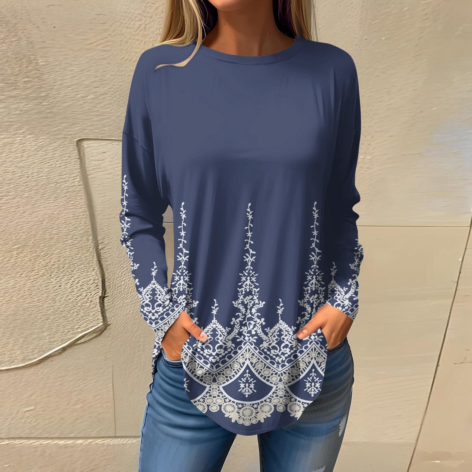 Women's Fall Tops - Elegant Casual Blouses & Long Sleeve Tunic Sweatshirts for Autumn & Winter | Office Wear, Weekend Outfits & Holiday Dressing
