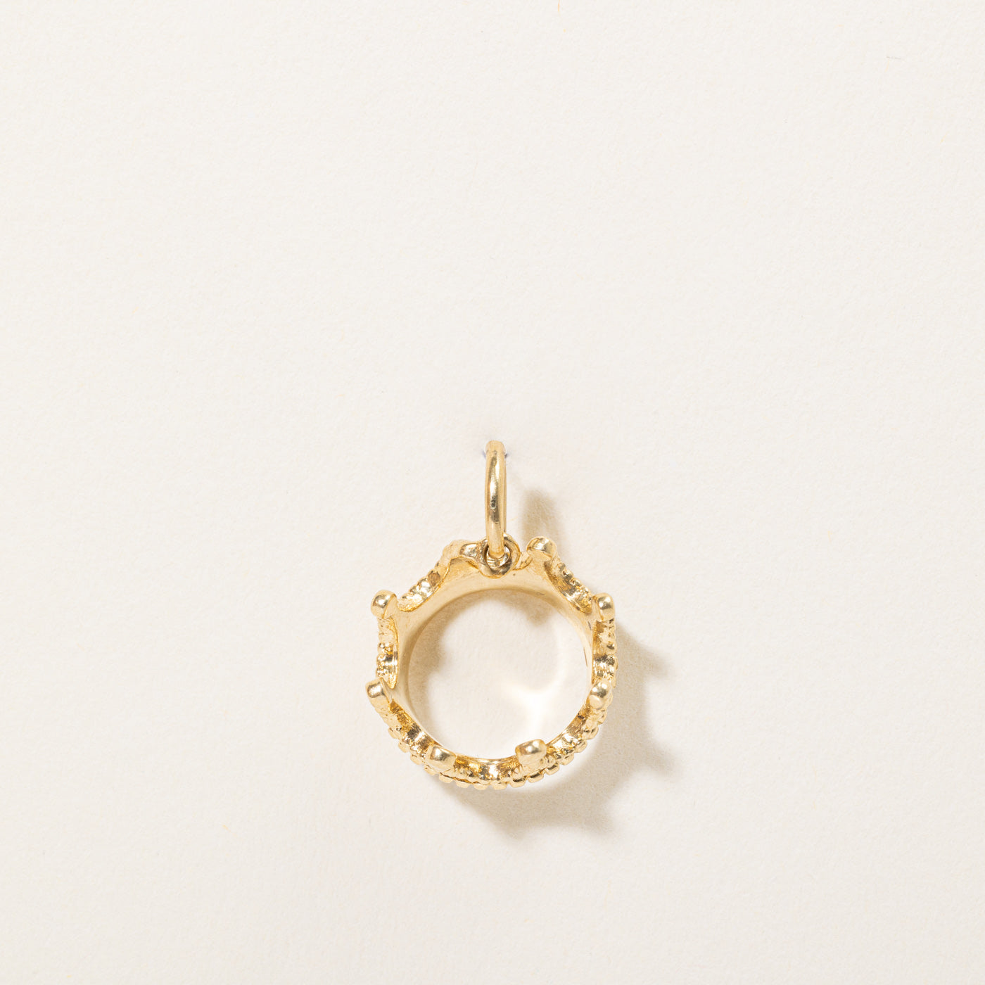 Tiffany & Co 18k Yellow Gold Crown Charm Pendant Necklace - Elegant Jewelry Gift for Women, Birthday, Anniversary & Special Occasions