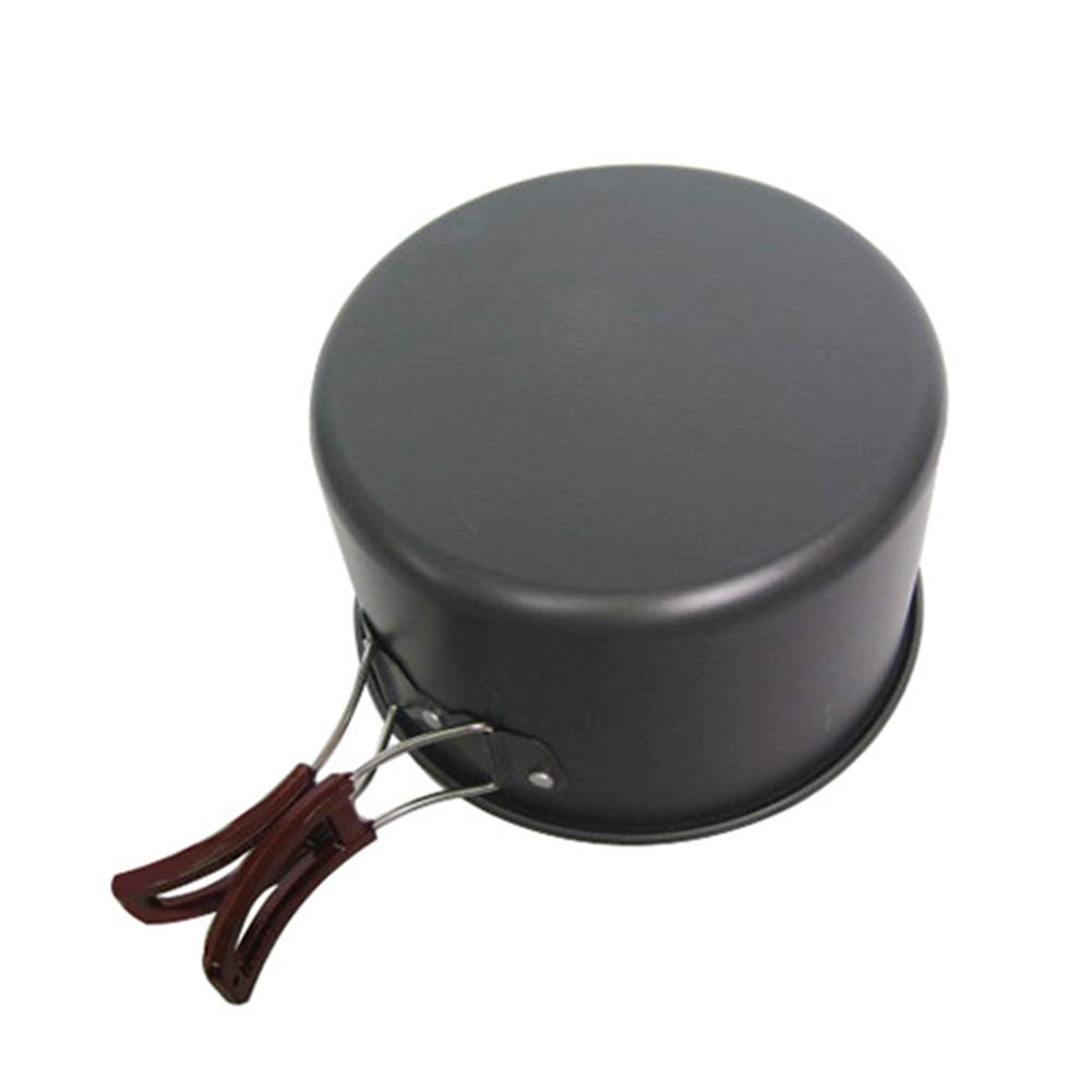 **Walbest 3L Lightweight Camping Cook Pot - Compact Alloy Outdoor Cooking Pot for Hiking, Backpacking & Picnic - Perfect for Boiling Water & Cooking Meals in the Wild**