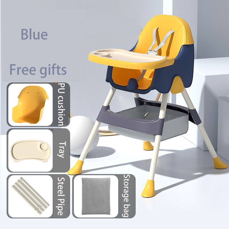 Best Baby High Chair for Newborns & Toddlers - Adjustable Infant Feeding Chair with Safety Harness - Perfect for Dining, Weaning & Playtime at Home