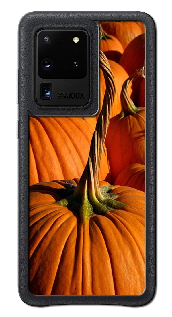 Samsung Galaxy S20 Ultra 5G Case - Shockproof TPU Cover with Pumpkin Pattern for Outdoor Protection