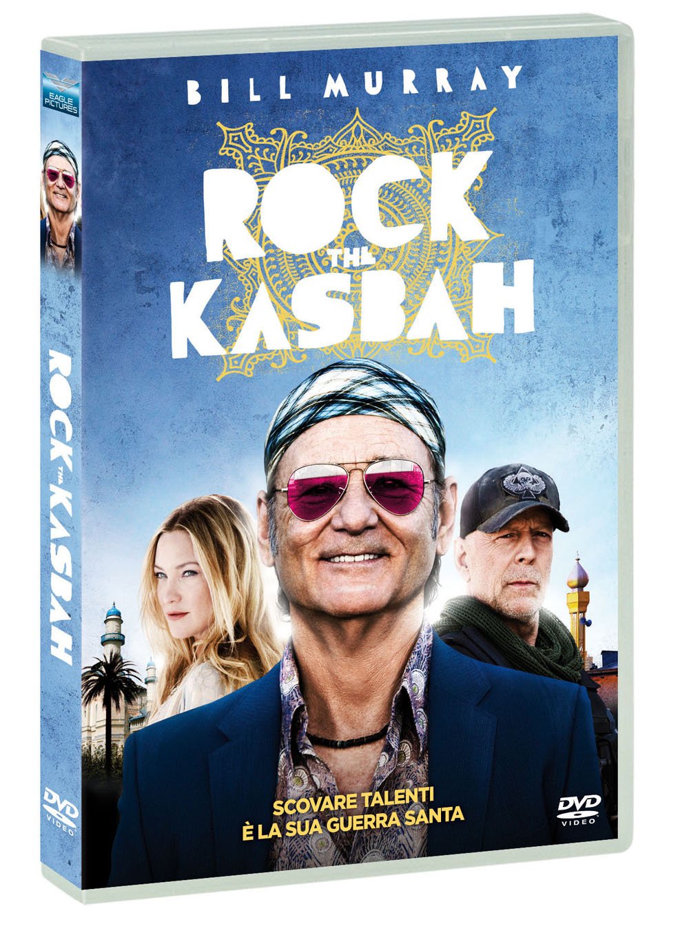Rock the Kasbah DVD - Italian Import [Region Free] - Comedy Movie for Movie Nights & Travel Entertainment