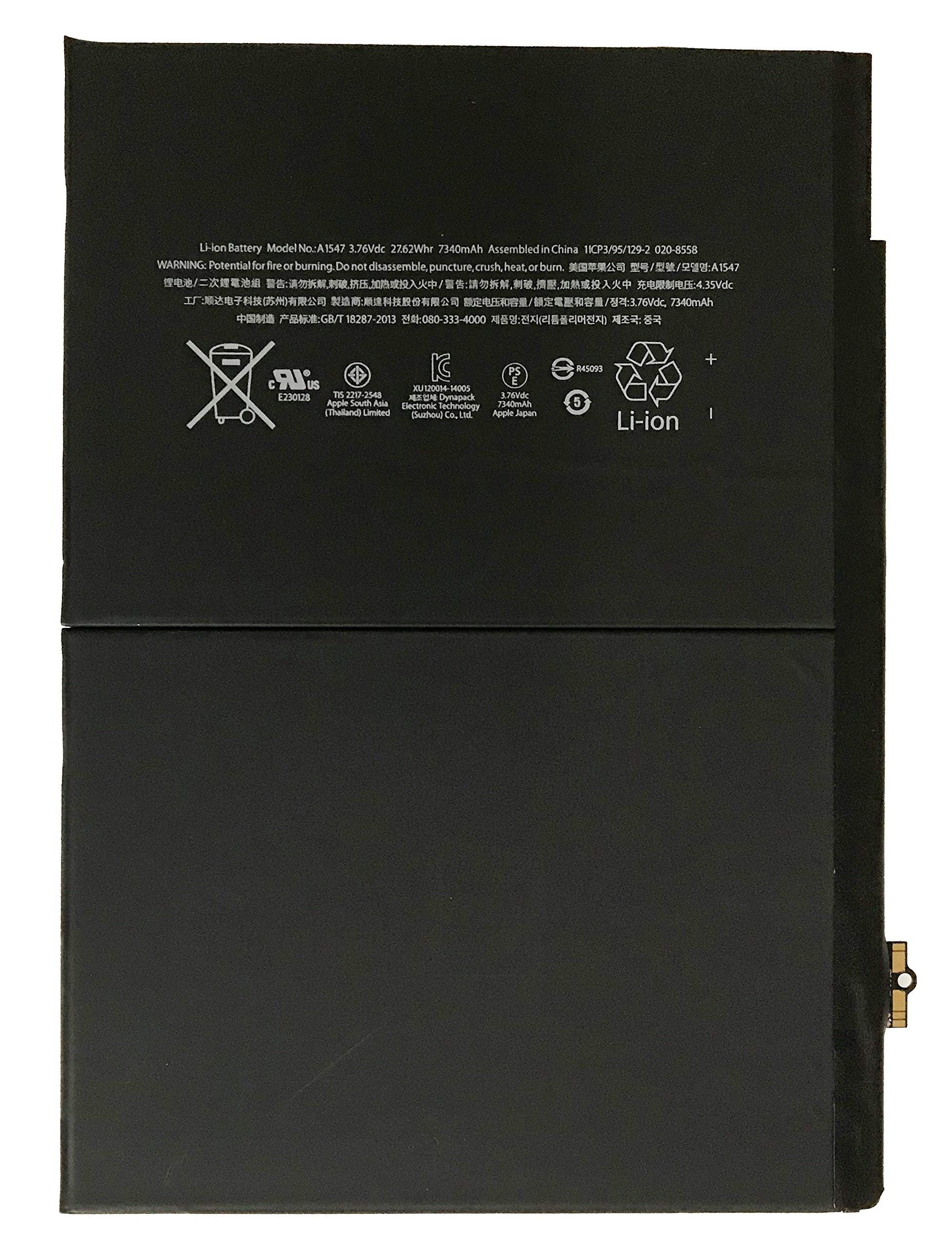 Premium iPad Air 2 Battery Replacement Kit (A1547, A1566, A1567) - 2nd Gen Repair Set with Tools, Adhesive & Step-by-Step Guide - Perfect for DIY Home Fixes & Professional Tablet Maintenance