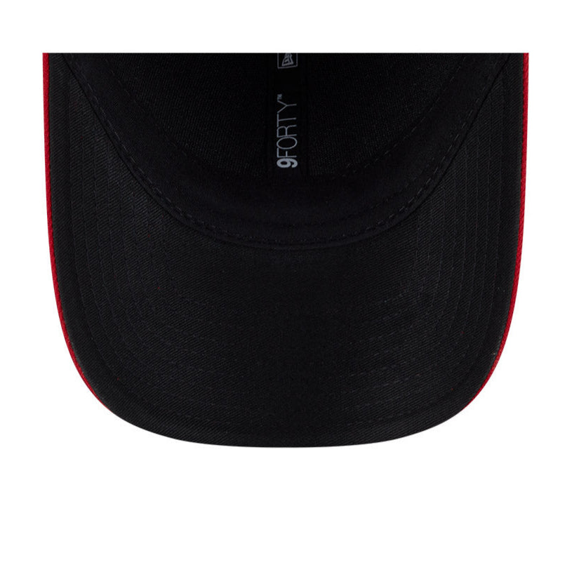 New Era 9Forty M Crown Los Angeles Angels Snapback Baseball Cap - Navy & Red Adjustable Hat for Men & Women - Perfect for Baseball Games, Sports Events & Casual Wear