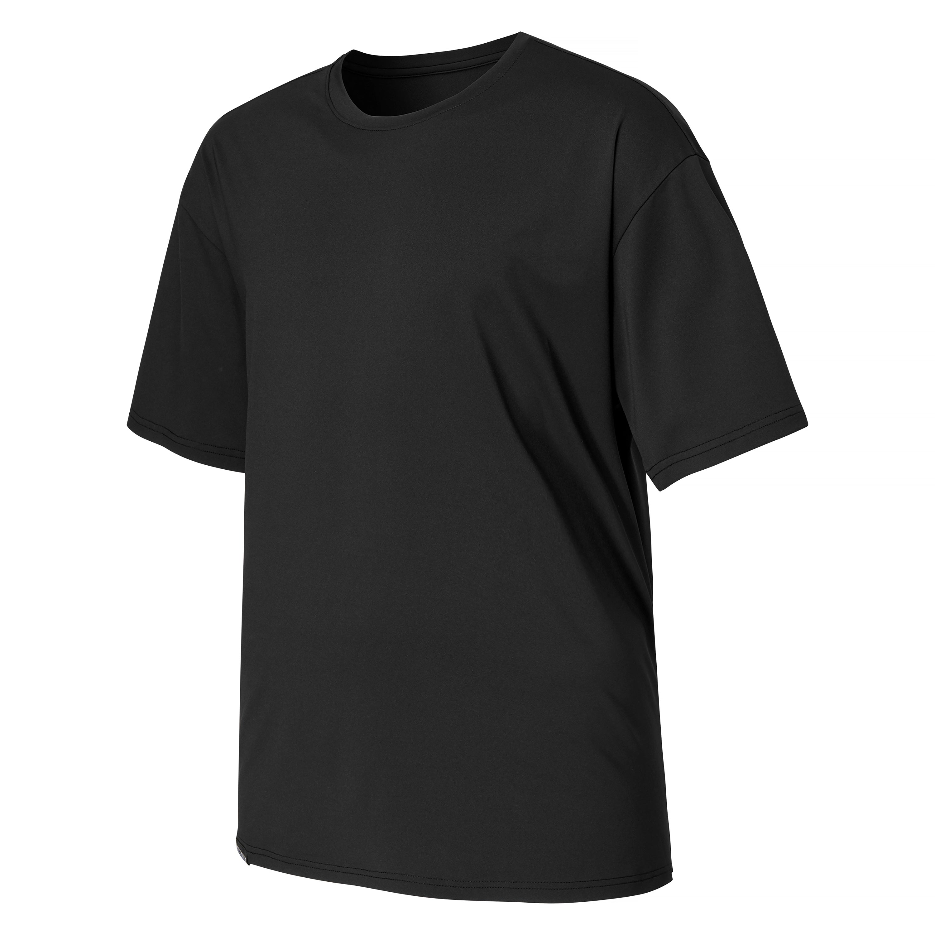 Men's Ice Feather Slim Fit Short Sleeve T-Shirt - Lightweight & Breathable Summer Casual Wear for Outdoor Activities