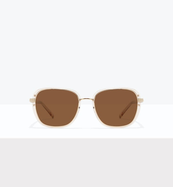 Stylish Cloudy Sunglasses for Women & Men - UV Protection Polarized Shades for Outdoor Activities, Driving, Beach & Travel - Trendy Aviator Sunglasses for Sun Protection & Fashion