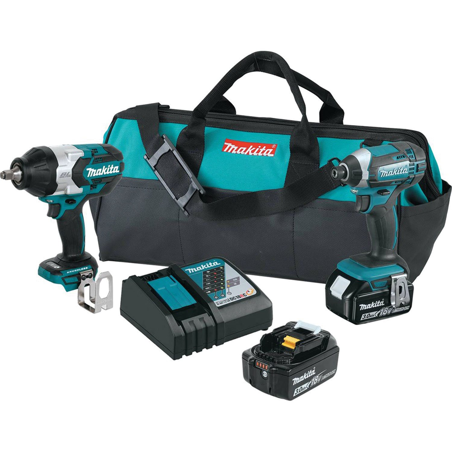 Makita XT270 18V LXT Cordless Impact Driver & 1/2