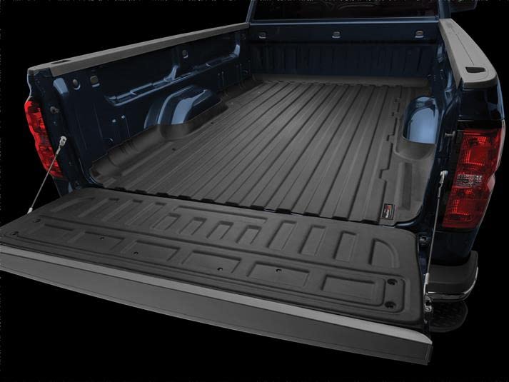 WeatherTech TechLiner Truck Bed Liner for Toyota Tundra Hybrid & Tundra (Model 36920) - Durable Black Protective Mat for Cargo Protection & Hauling | Perfect for Construction, Landscaping & Outdoor Adventures