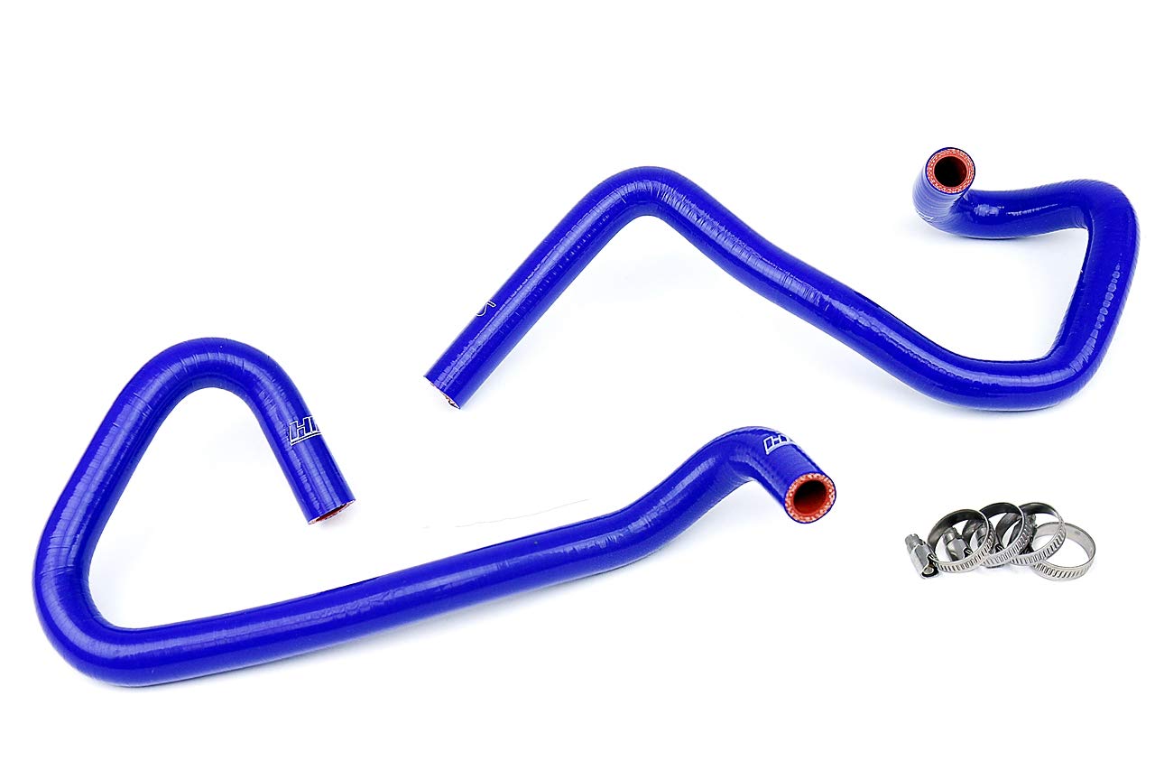 HPS 57-1470-BLUE Silicone Heater Hose Kit for Coolant System - High Temperature Resistance, Durable & Flexible - Perfect for Automotive, Marine & Industrial Applications