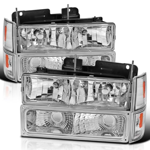 Chrome Housing Clear Lens