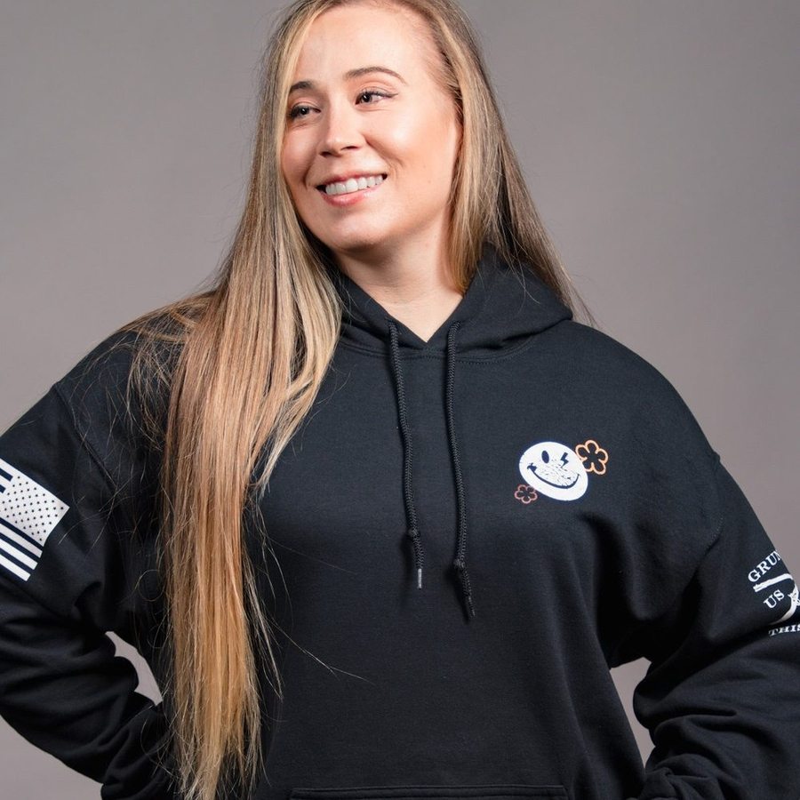 Women's Be Nice Hoodie - Soft & Comfortable Pullover Sweatshirt for Casual Wear & Lounge - Black