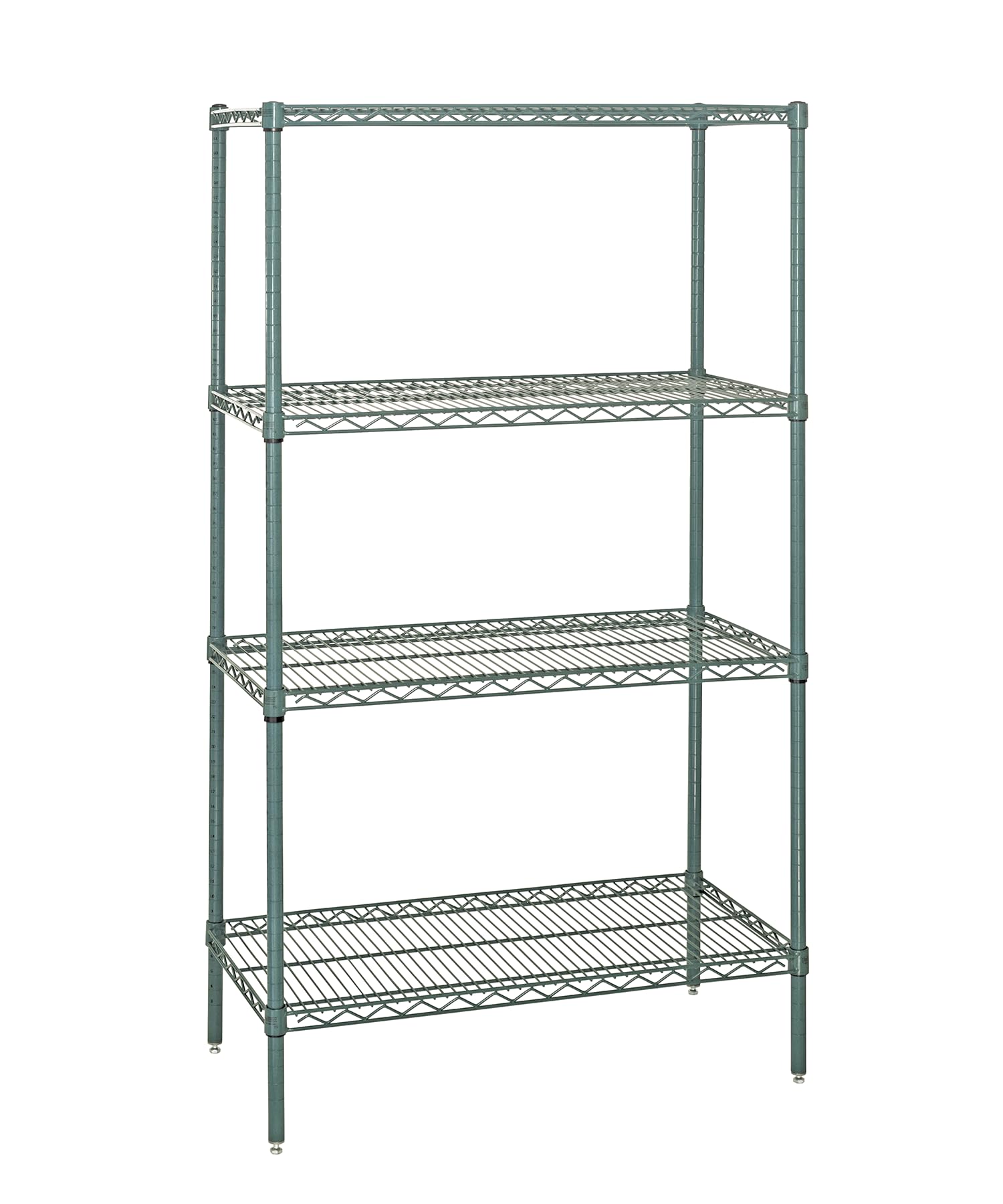 QUANTUM STORAGE SYSTEMS WR63-1854P 4-Tier Wire Shelving Unit - 63