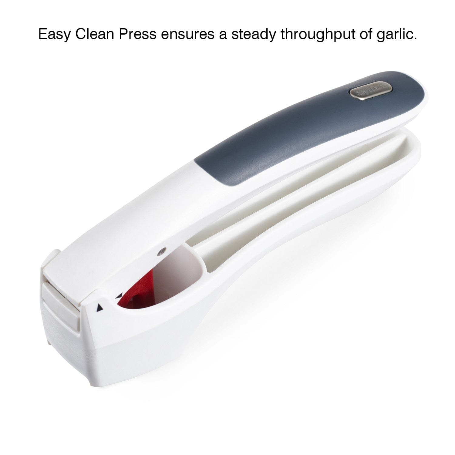 Zyliss Easy Clean Garlic Press & Mincer - Stainless Steel Garlic Crusher with Ergonomic Handle - Perfect for Cooking, Meal Prep & Restaurants