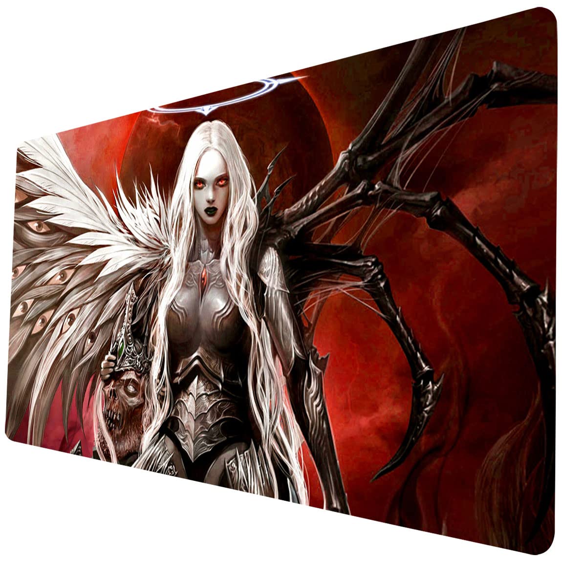 Premium MTG Playmat 24x14 Inches - Non-Slip Rubber Surface Game Mat for Magic: The Gathering, DTCG, CCG, RPG & Trading Card Games | Perfect for Tournaments, Casual Play & Collectors