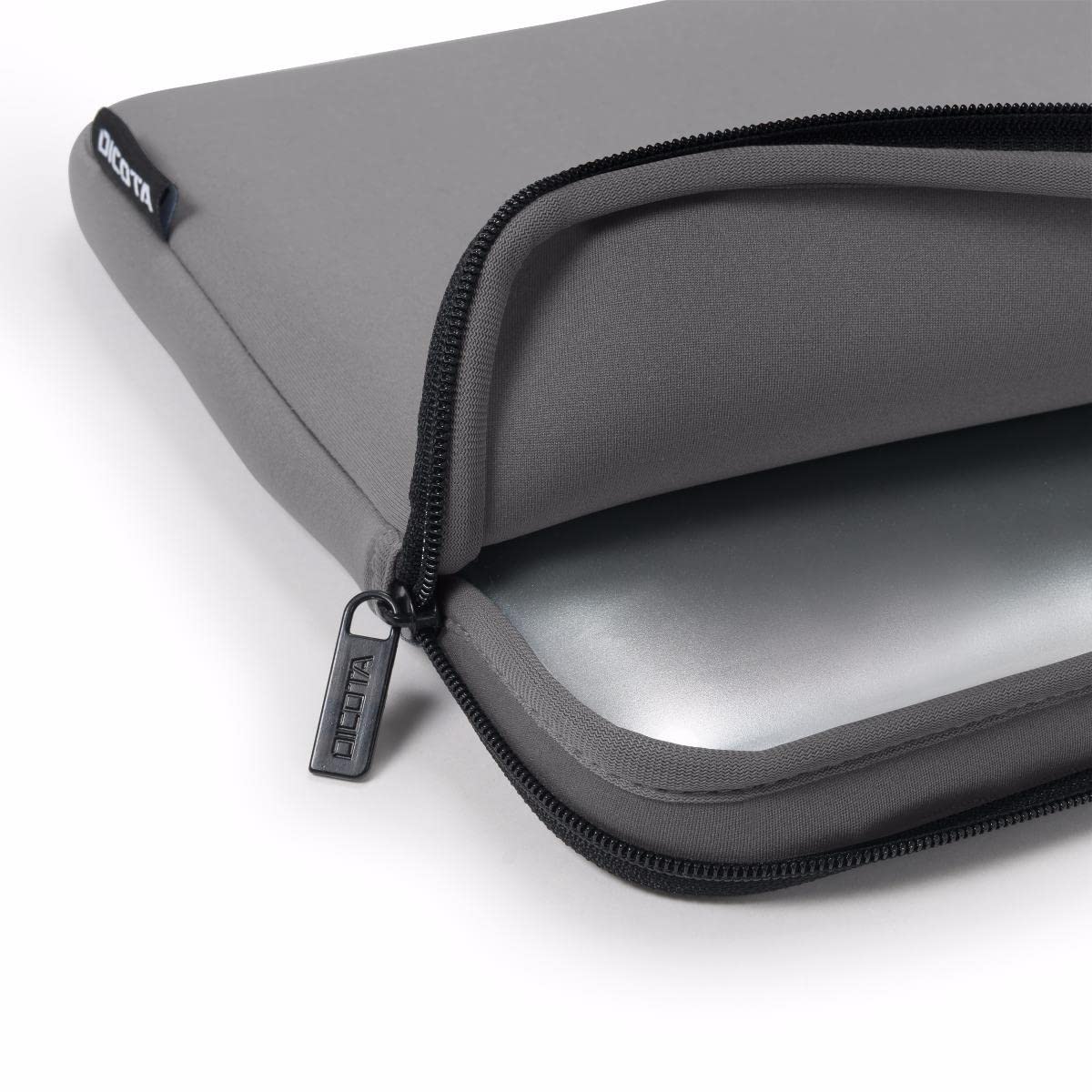 12-12.5 Inch Lightweight Laptop Sleeve Case - Grey Protective Skin Base Cover for MacBook, Dell, HP - Perfect for Travel, Office & School Use