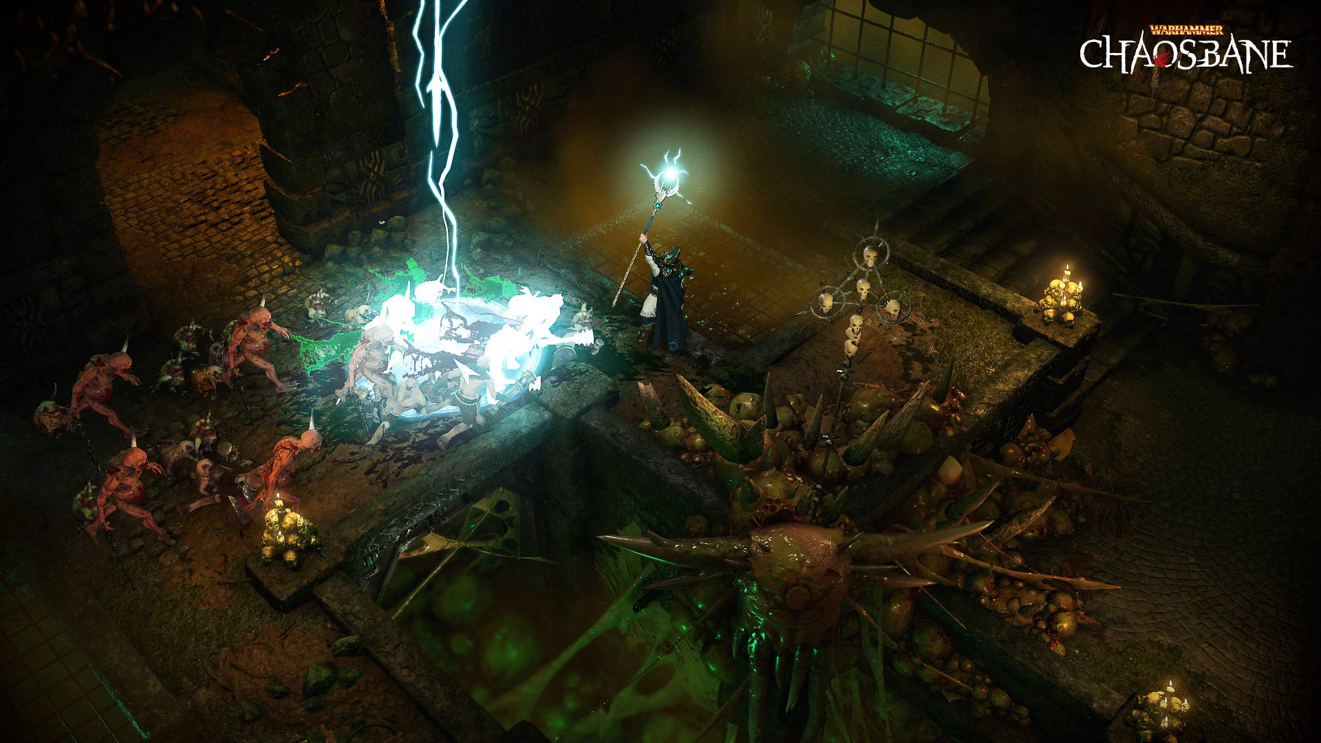 Warhammer: Chaosbane - PS4 Action RPG Game | Epic Fantasy Adventure for PlayStation 4 | Perfect for Solo & Co-op Gaming Nights