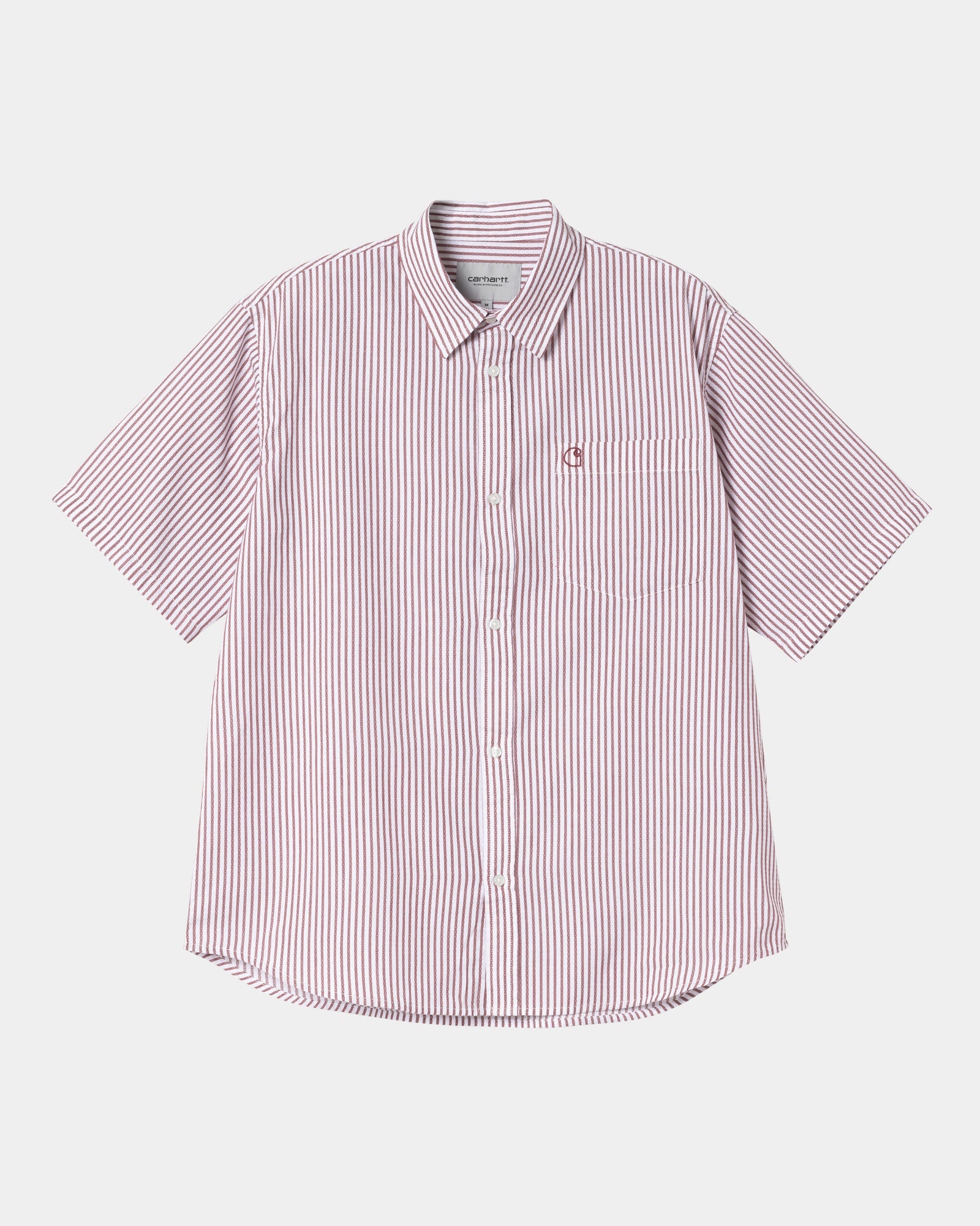 Phelps Stripe Shirt | Mulberry | Stylish Casual Wear for Men | Perfect for Office, Date Night & Weekend Outings