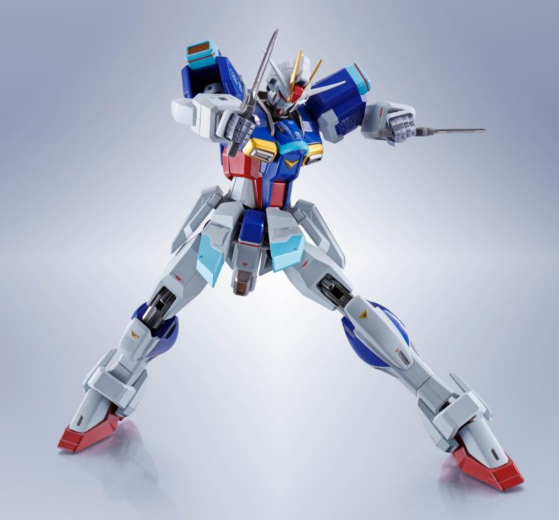 Bandai Metal Robot Spirits Gundam Seed Destiny Force Impulse Gundam Action Figure - Premium Collectible Model Kit for Anime Fans & Gundam Enthusiasts - Perfect for Display, Photography, and Role-Playing Battles