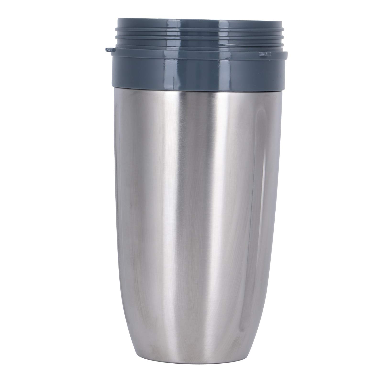Stainless Steel Blender Cup Replacement for NutriBullet 600W 900W 1000W - Portable Travel Bottle for Making Smoothies, Protein Shakes & Juices - Perfect for Gym, Office & Outdoor Activities