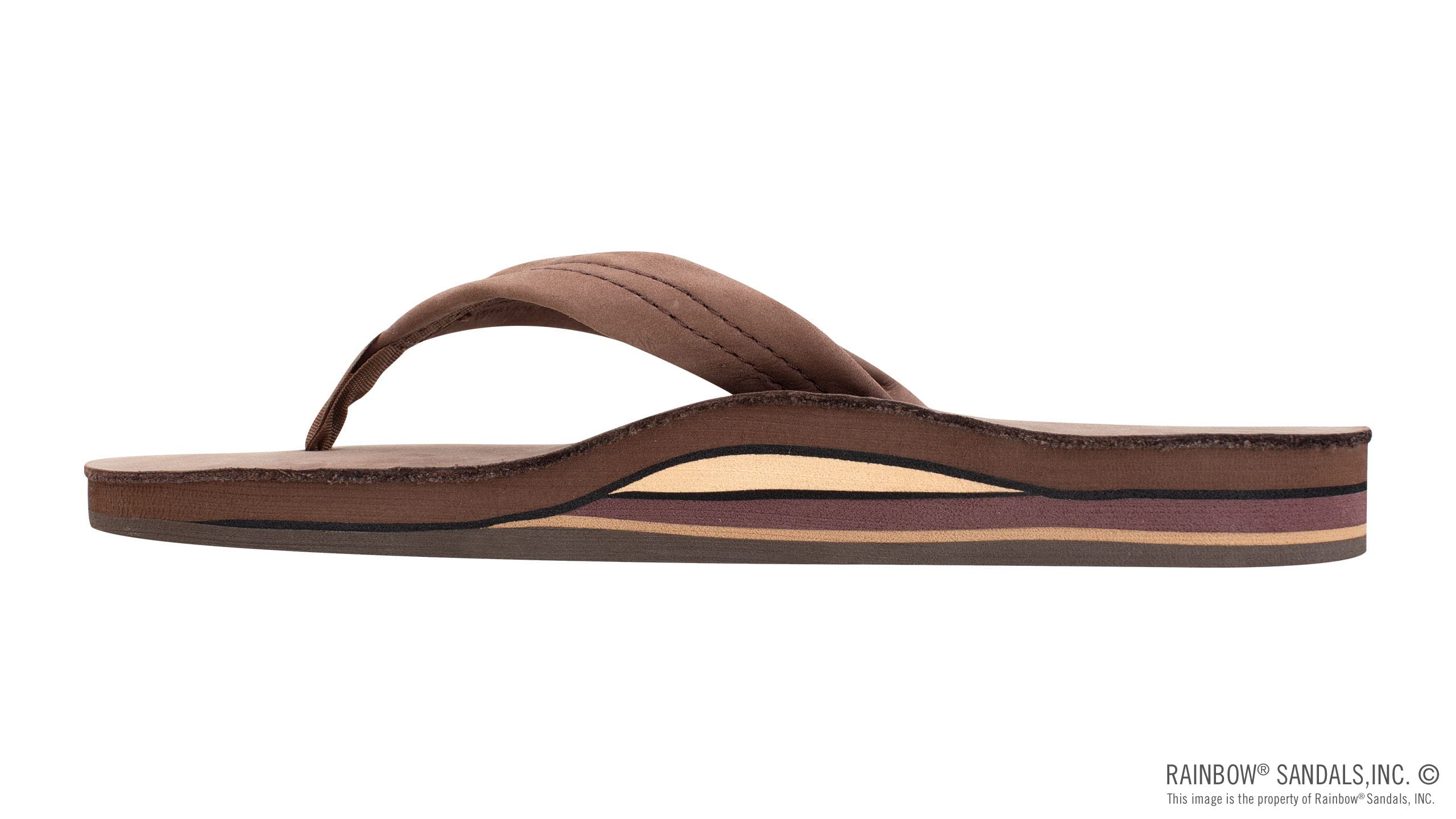 Rainbow Sandals Women's Double Layer Premier Leather Sandals with Arch Support - Comfortable & Stylish for Beach, Travel & Everyday Wear