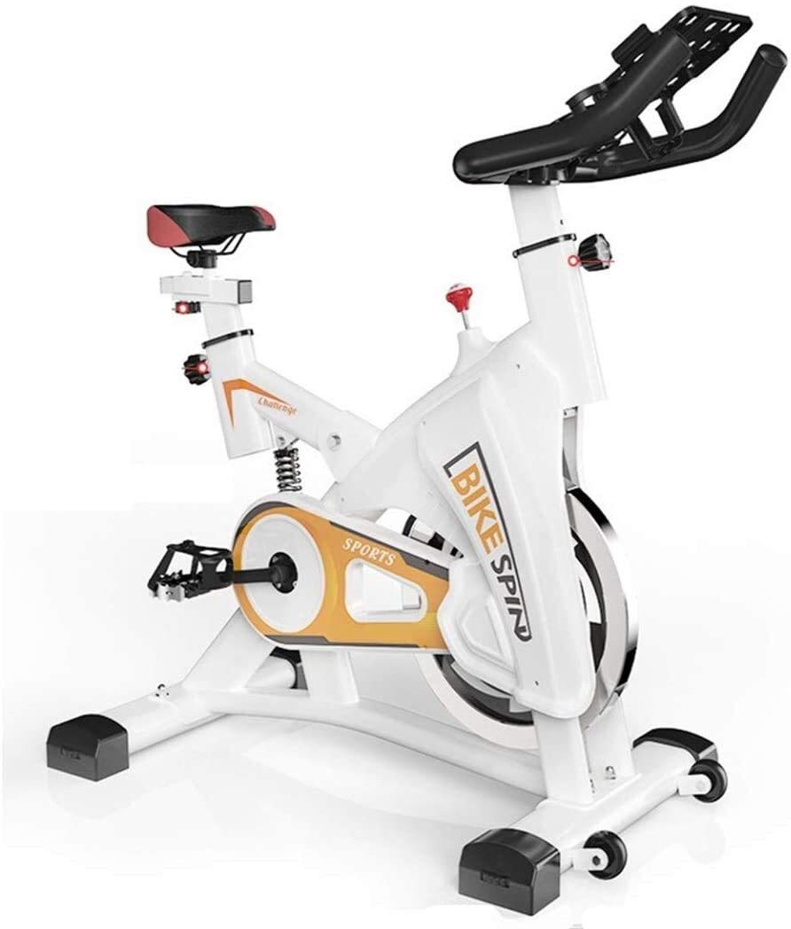Silent Belt Drive Folding Upright Exercise Bike - Adjustable Indoor Cycling Bike for Home Fitness Training | Perfect for Small Spaces & Cardio Workouts