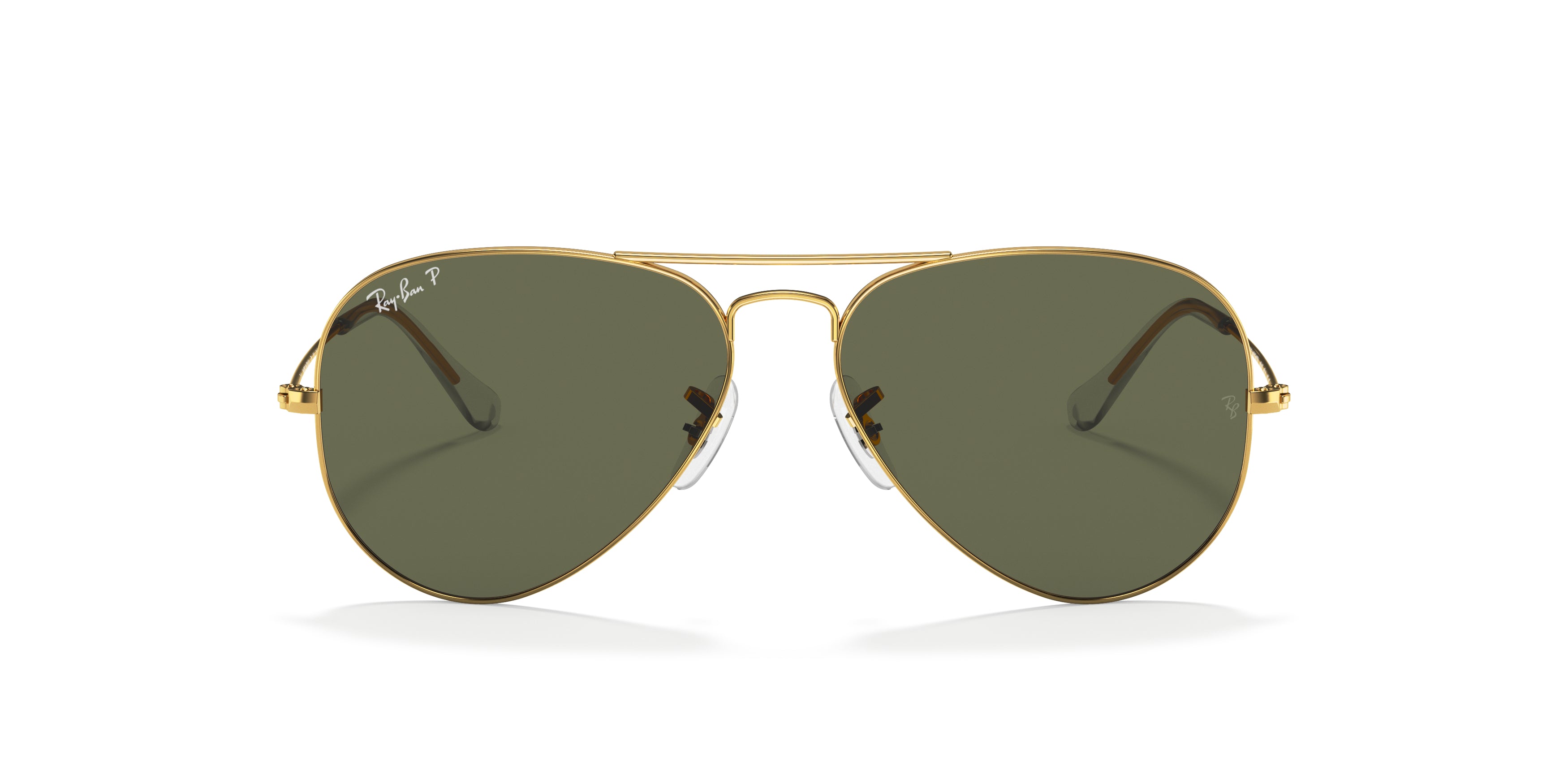 Ray Ban Aviator Large Metal Sunglasses - Classic Polarized UV Protection for Men & Women - Perfect for Driving, Travel, and Outdoor Activities