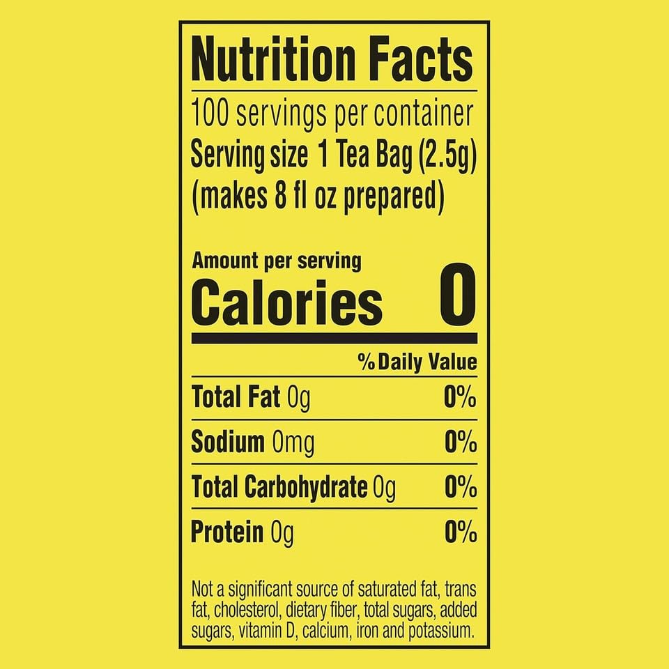 Lipton Regular Black Tea Bags - 100 Count Box (291 Tea Bags) | Premium Quality Tea for Daily Brewing, Iced Tea & Office Use