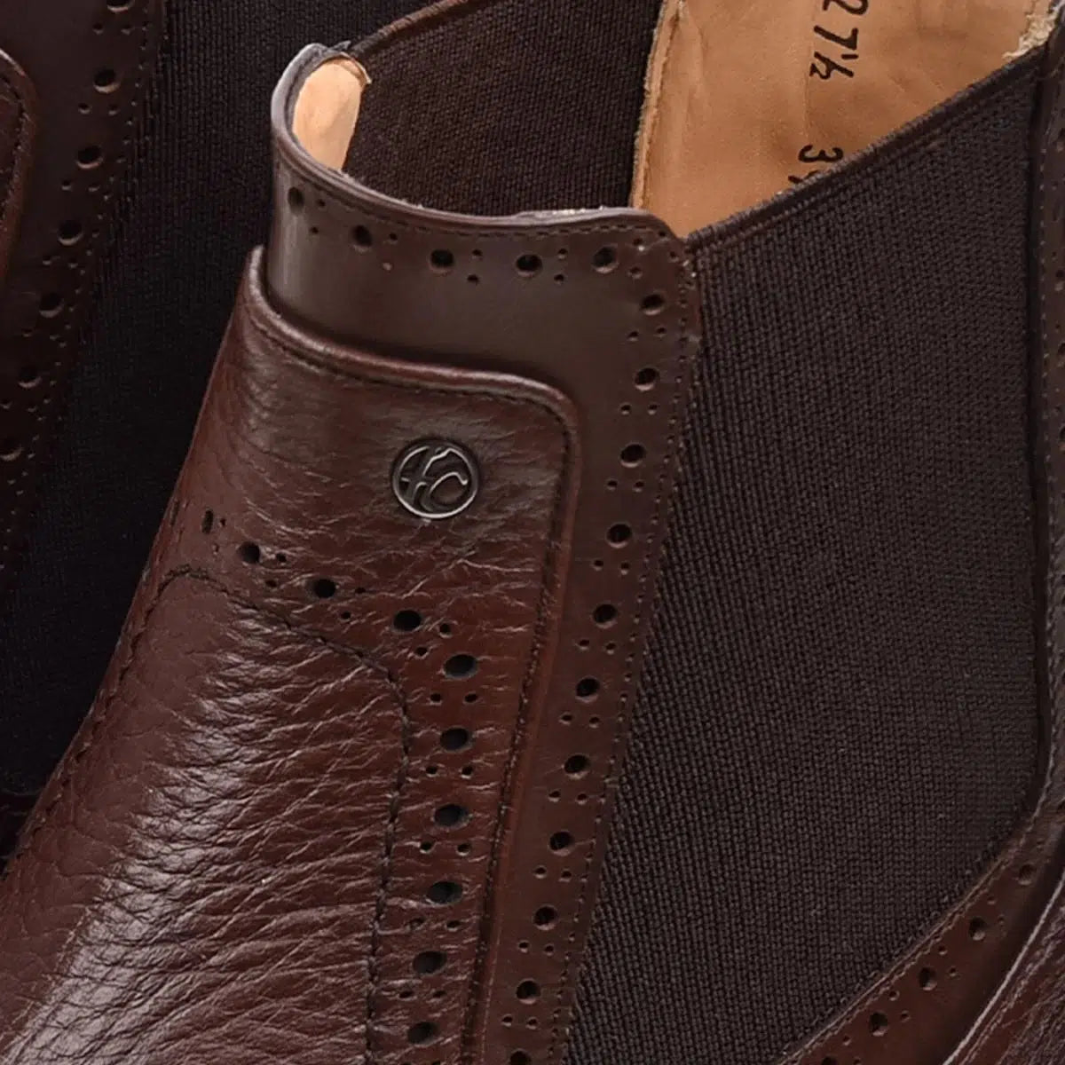 Men's Cuadra Brown Casual Dress Ankle Boots - Genuine Calfskin Leather for Everyday Wear & Office Style