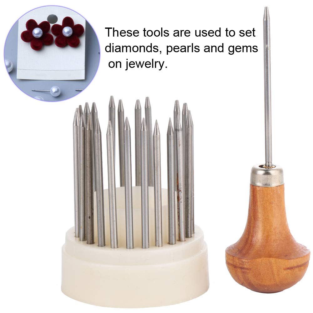 Professional 23-Piece Jewelry Engraving Set - Jewelry Graver Tools for Engraving, Carving & Crafting | Perfect for Jewelry Making, Metalworking & DIY Crafts