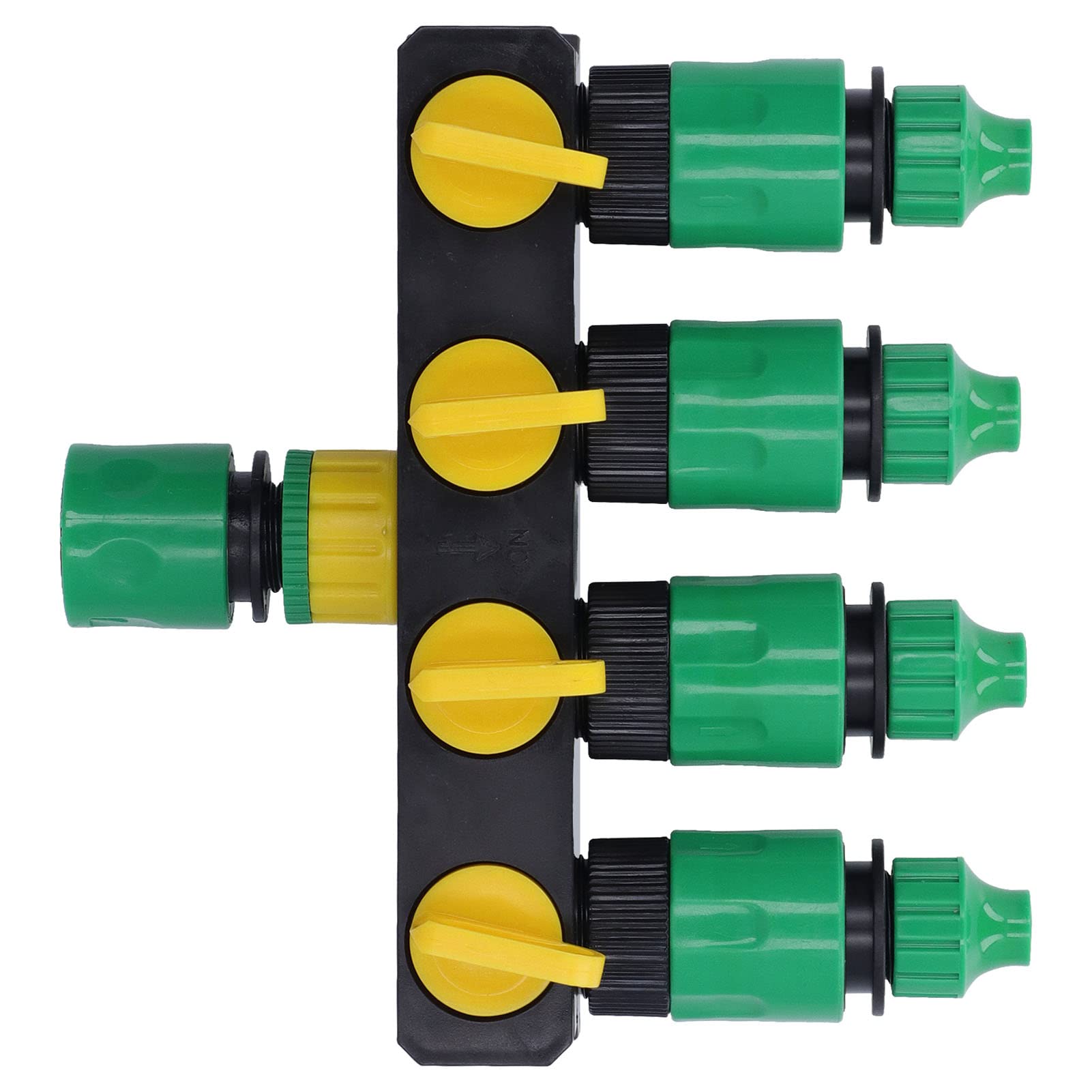 ABS Quick Connector Water Hose Splitter - Durable Stainless Steel for Plant Watering, Garden Irrigation & Outdoor Use