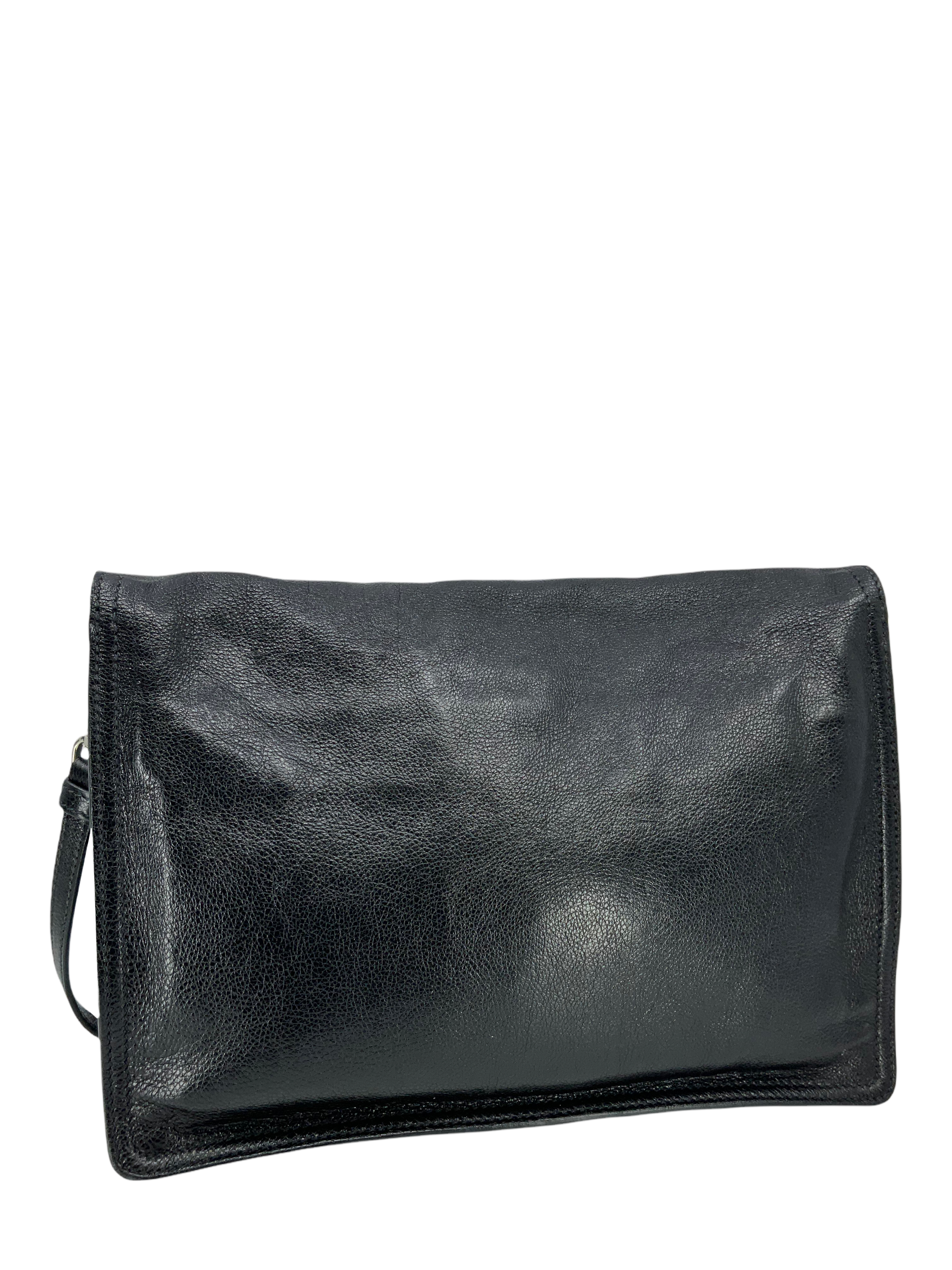 Prada Glace Calf Leather Etiquette Flap Bag - Luxury Crossbody Handbag for Women, Perfect for Date Night & Evening Events