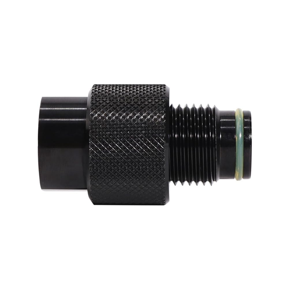 YANHUNING ON/Off ASA Adaptor G1/2-14 Thread Saver for CO2 & Compressed Air Systems - Pin Valve Depressor Adapter for Paintball, Airsoft & Industrial Applications