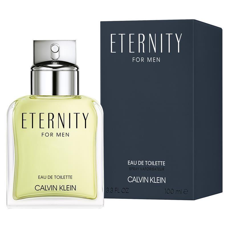 Calvin Klein CK Eternity for Men Eau De Toilette Spray - 3.4 oz | Fresh Citrus & Woody Fragrance | Perfect for Daily Wear, Office & Date Nights
