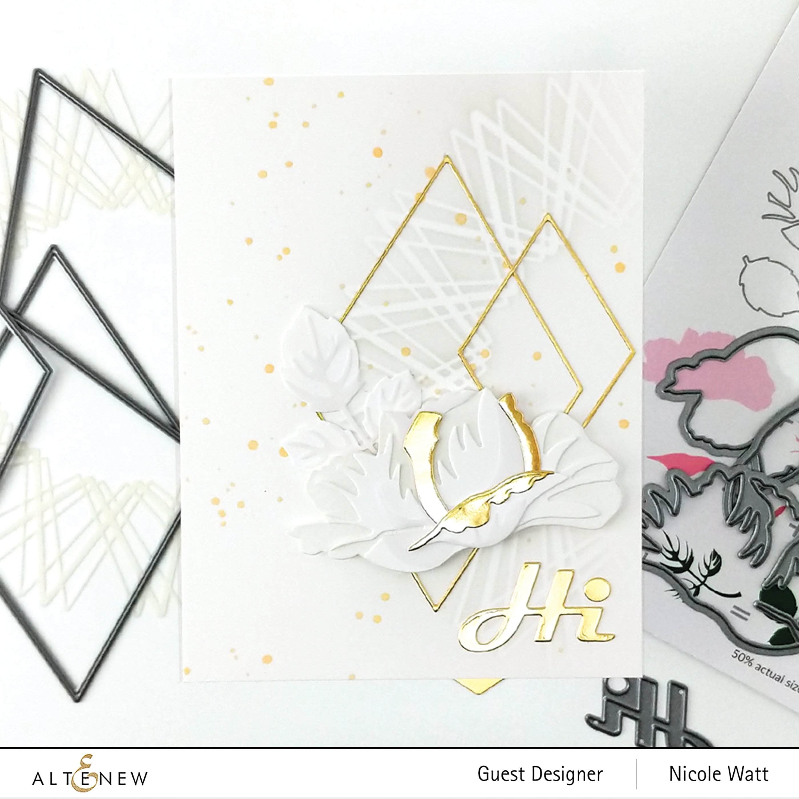 Fine Frames Diamond Die Set for Jewelry Making - Precision Cutting Tools for Metal Stamping, Engraving & Crafting