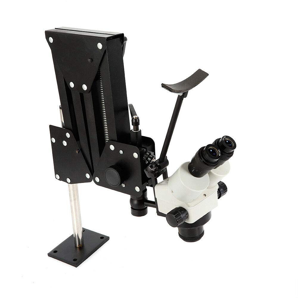 Multi-Directional Stereo Zoom Microscope Spring Holder - Adjustable Jewelry Tool for Micro Mosaic Mirror & Precision Work | Perfect for Jewelry Making, Watch Repair & Electronics Assembly