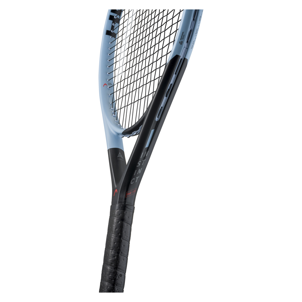 Head Instinct PWR 115 2025 Demo Tennis Racket - Lightweight Carbon Fiber Racquet for Power & Control | Perfect for Competitive Play & Training Sessions